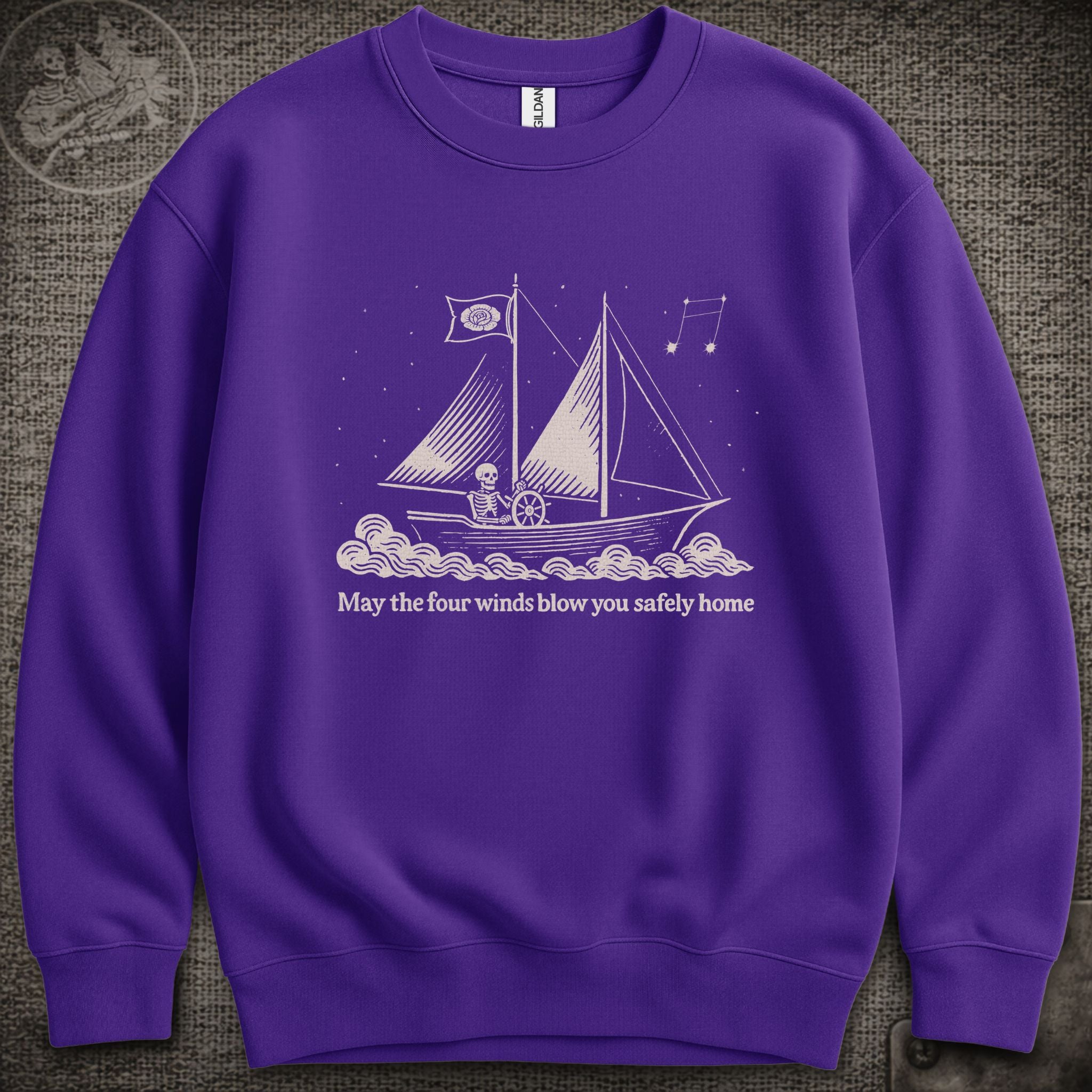 Franklin's Tower | Grateful Dead Shakedown Lot Style Crewneck Sweatshirt