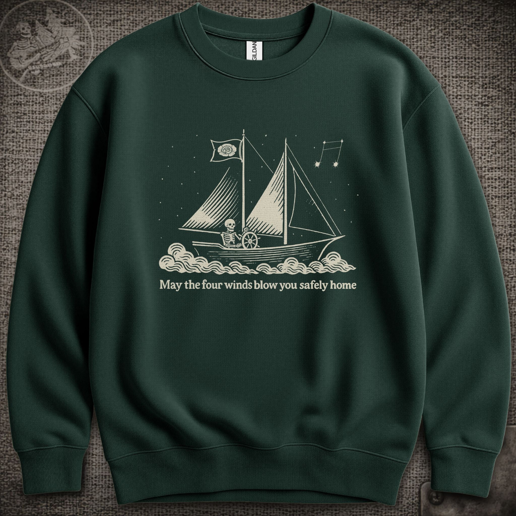 Franklin's Tower | Grateful Dead Shakedown Lot Style Crewneck Sweatshirt