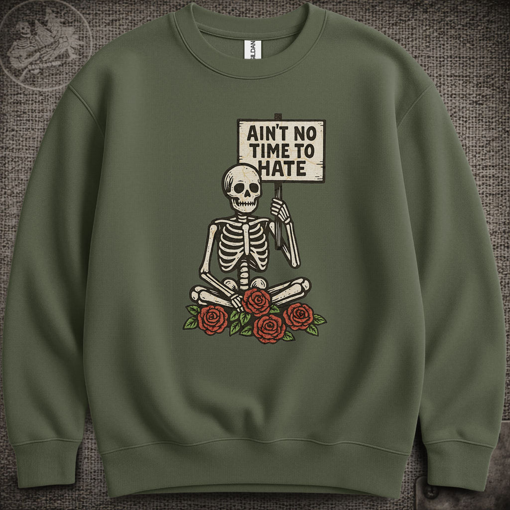 Uncle John's Band | Ain't No Time to Hate | Grateful Dead Shakedown Lot Style Crewneck Sweatshirt