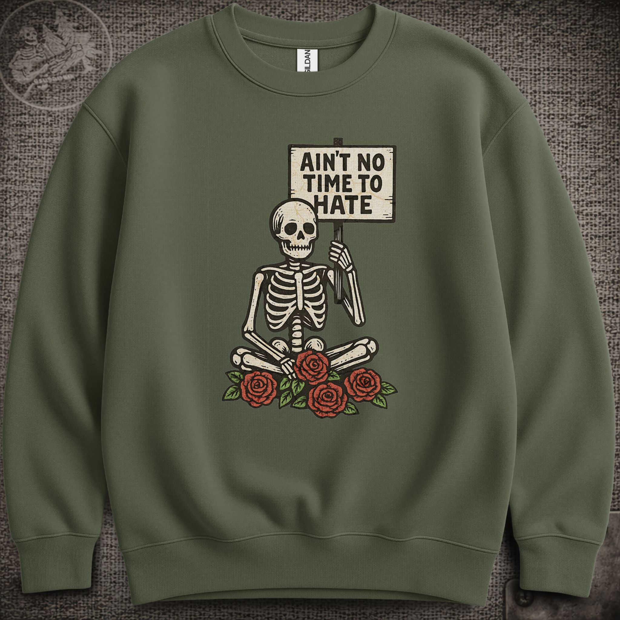 Uncle John's Band | Ain't No Time to Hate | Grateful Dead Shakedown Lot Style Crewneck Sweatshirt