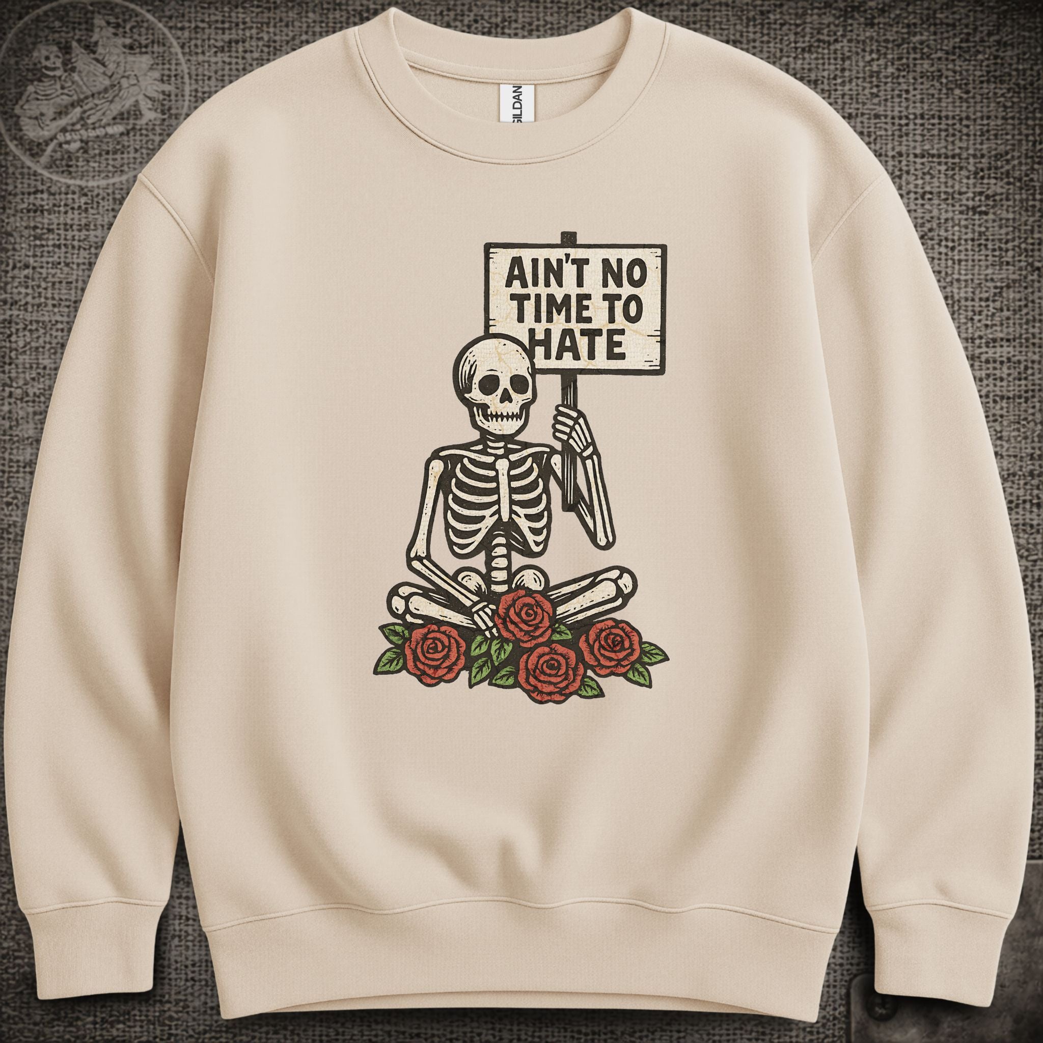 Uncle John's Band | Ain't No Time to Hate | Grateful Dead Shakedown Lot Style Crewneck Sweatshirt
