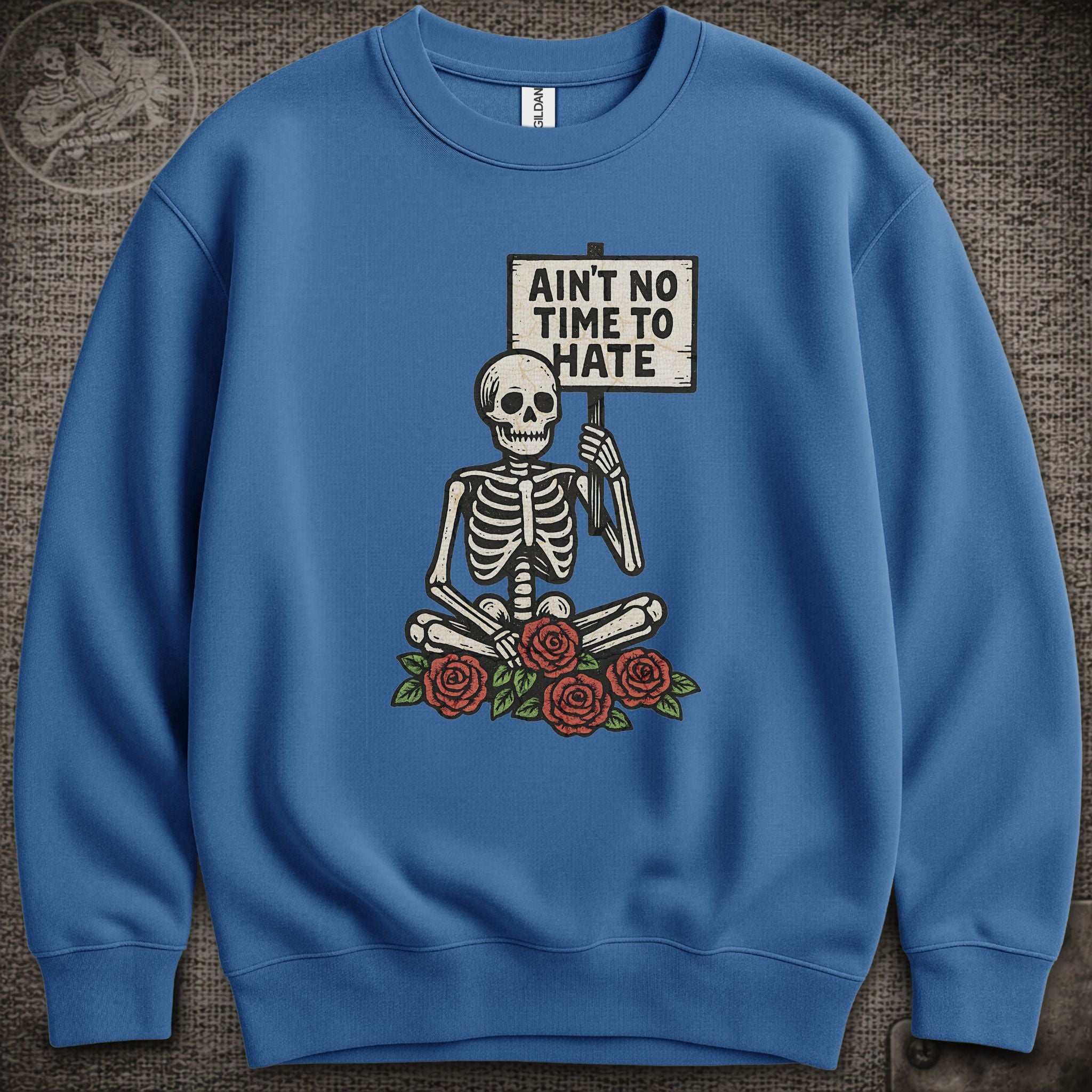 Uncle John's Band | Ain't No Time to Hate | Grateful Dead Shakedown Lot Style Crewneck Sweatshirt