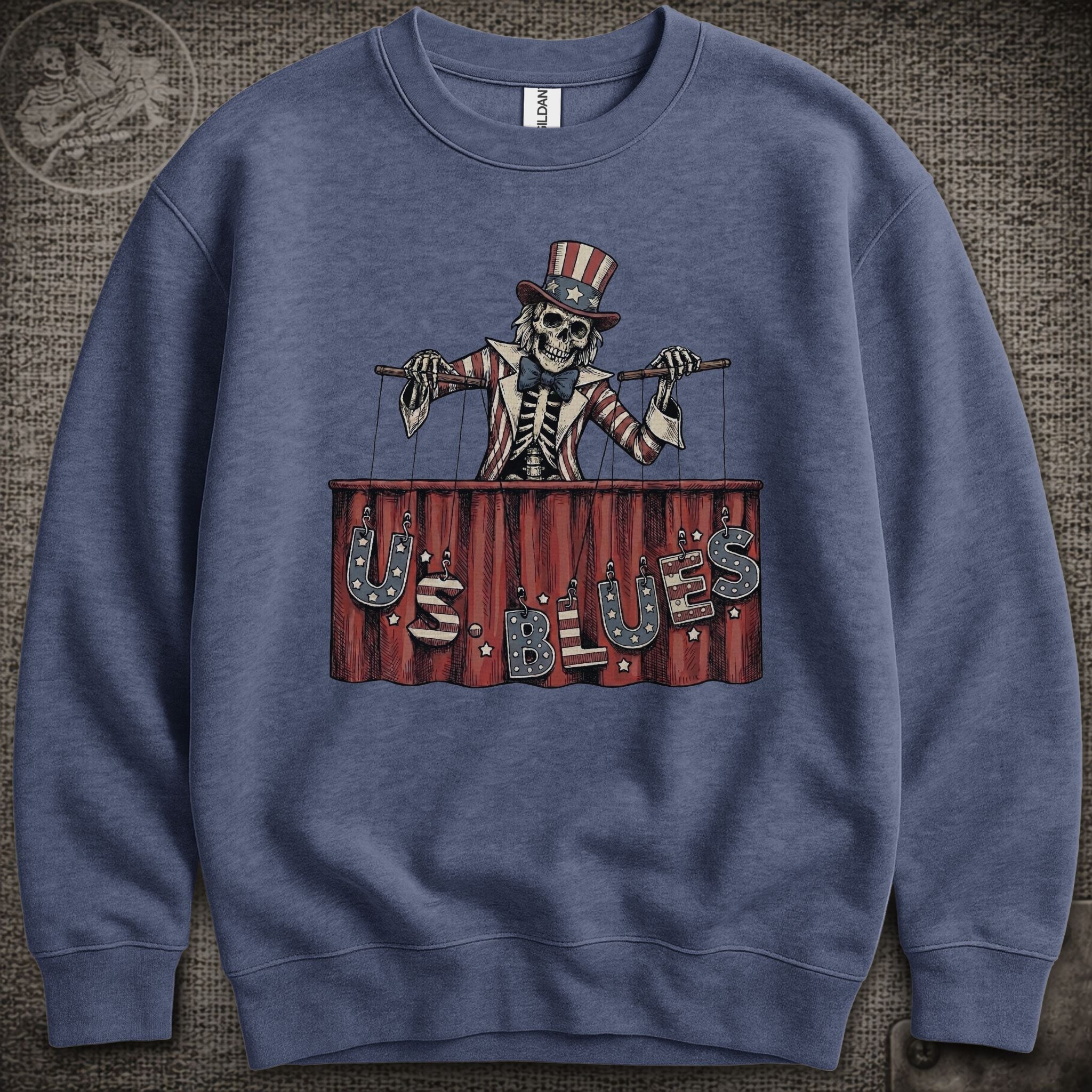 U.S. Blues | Grateful Dead Shakedown Lot Style Crewneck Sweatshirt