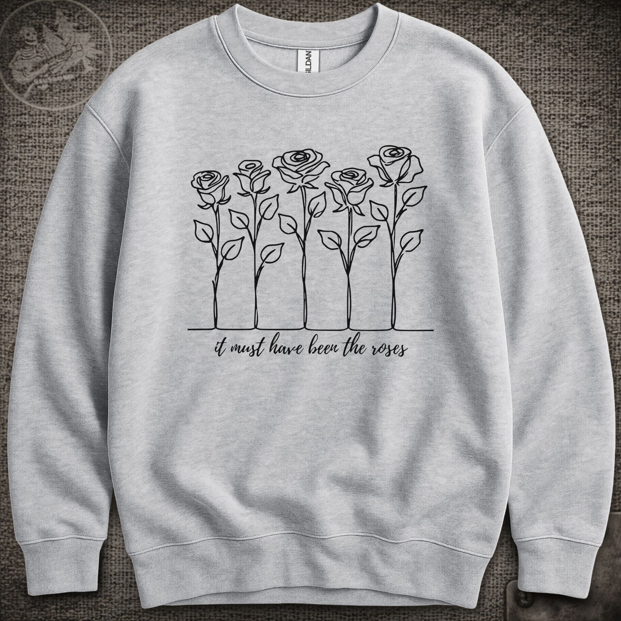 It Must Have Been the Roses | Grateful Dead Shakedown Lot Style Crewneck Sweatshirt