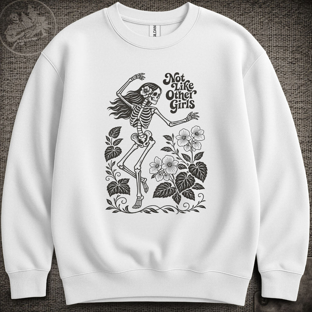 Scarlet Begonias | Not Like Other Girls | Grateful Dead Shakedown Lot Style Crewneck Sweatshirt