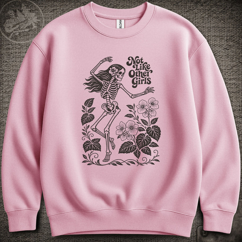 Scarlet Begonias | Not Like Other Girls | Grateful Dead Shakedown Lot Style Crewneck Sweatshirt