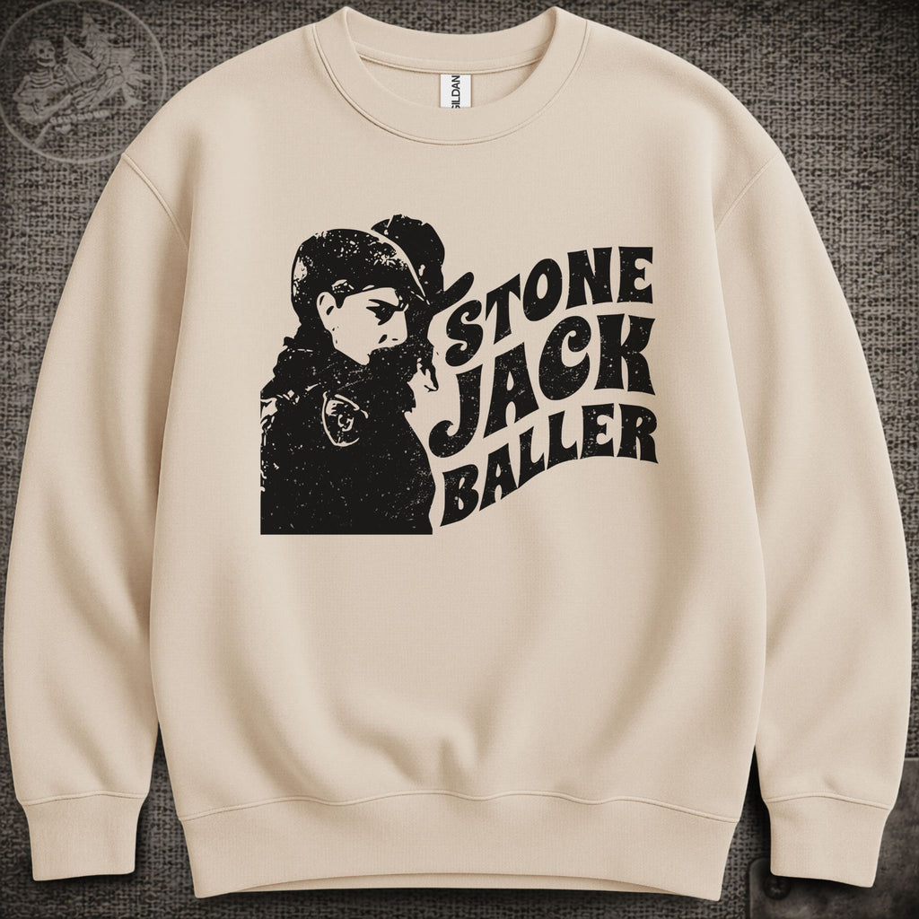 Easy Wind Pigpen | Stone Jack Baller | Grateful Dead Shakedown Lot Style Crewneck Sweatshirt