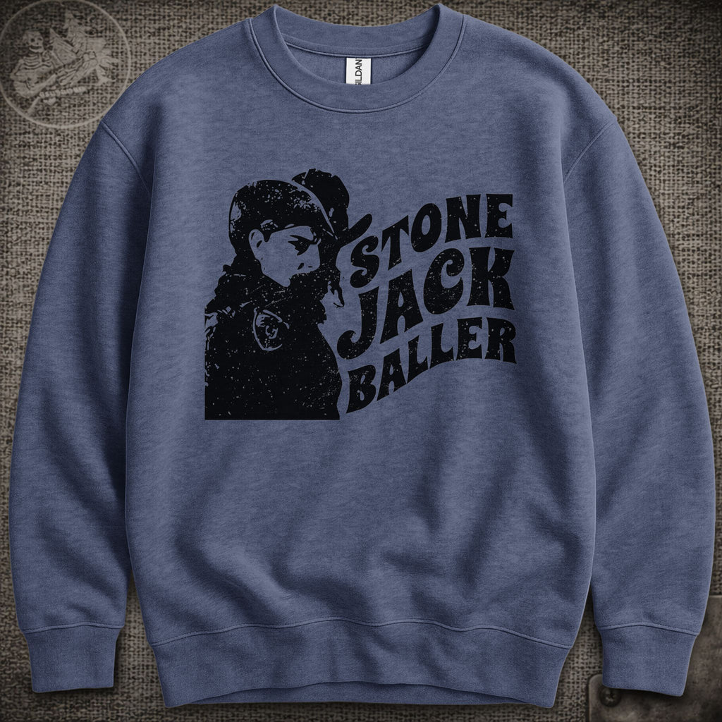 Easy Wind Pigpen | Stone Jack Baller | Grateful Dead Shakedown Lot Style Crewneck Sweatshirt