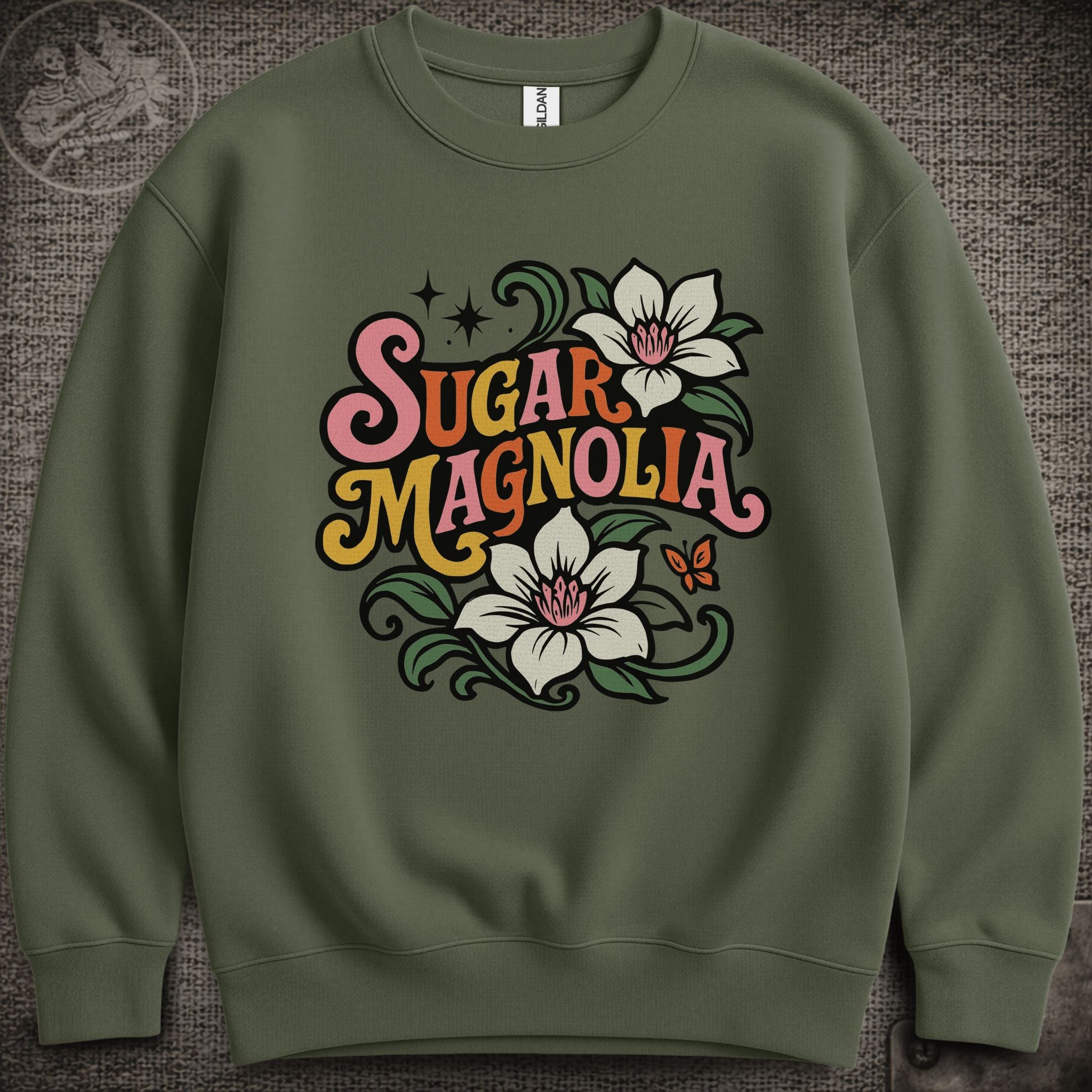 Sugar Magnolia | Grateful Dead Shakedown Lot Style Crewneck Sweatshirt