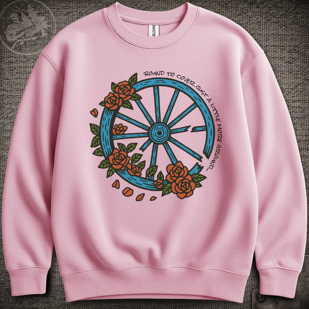 The Wheel | Grateful Dead Shakedown Lot Style Crewneck Sweatshirt