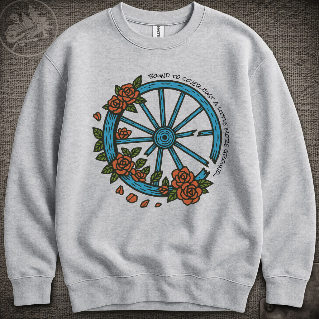 The Wheel | Grateful Dead Shakedown Lot Style Crewneck Sweatshirt