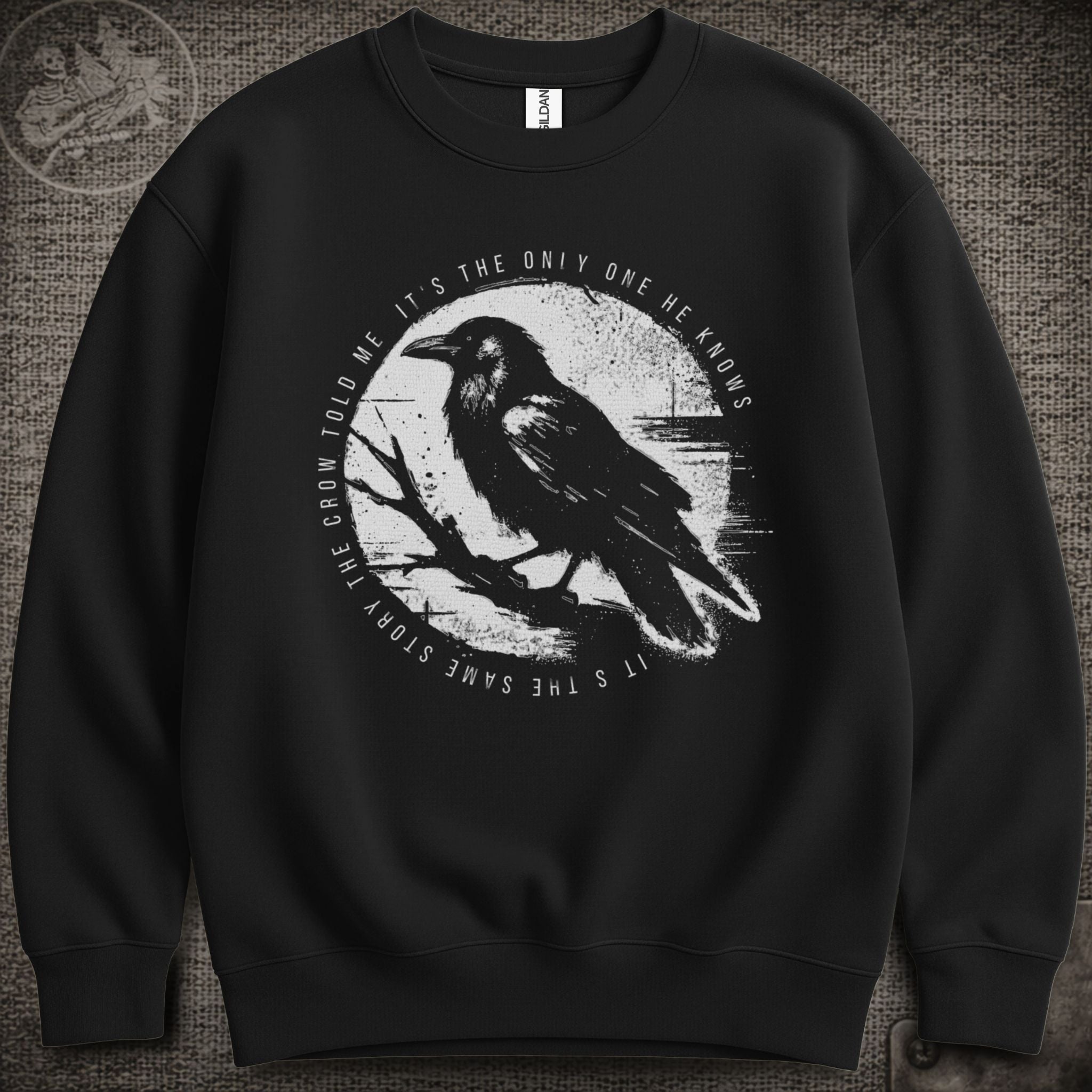 Uncle John's Band | Grateful Dead Crow Told Me Shakedown Lot Style Crewneck Sweatshirt