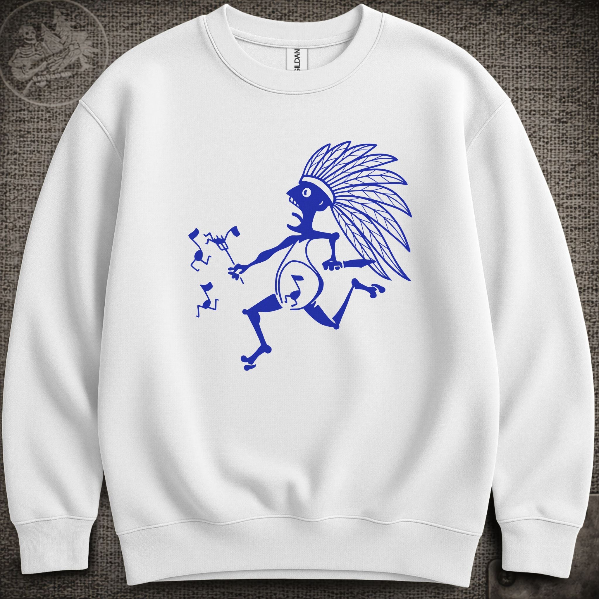 Blue Indian | Widespread Panic Shakedown Lot Style Crewneck Sweatshirt