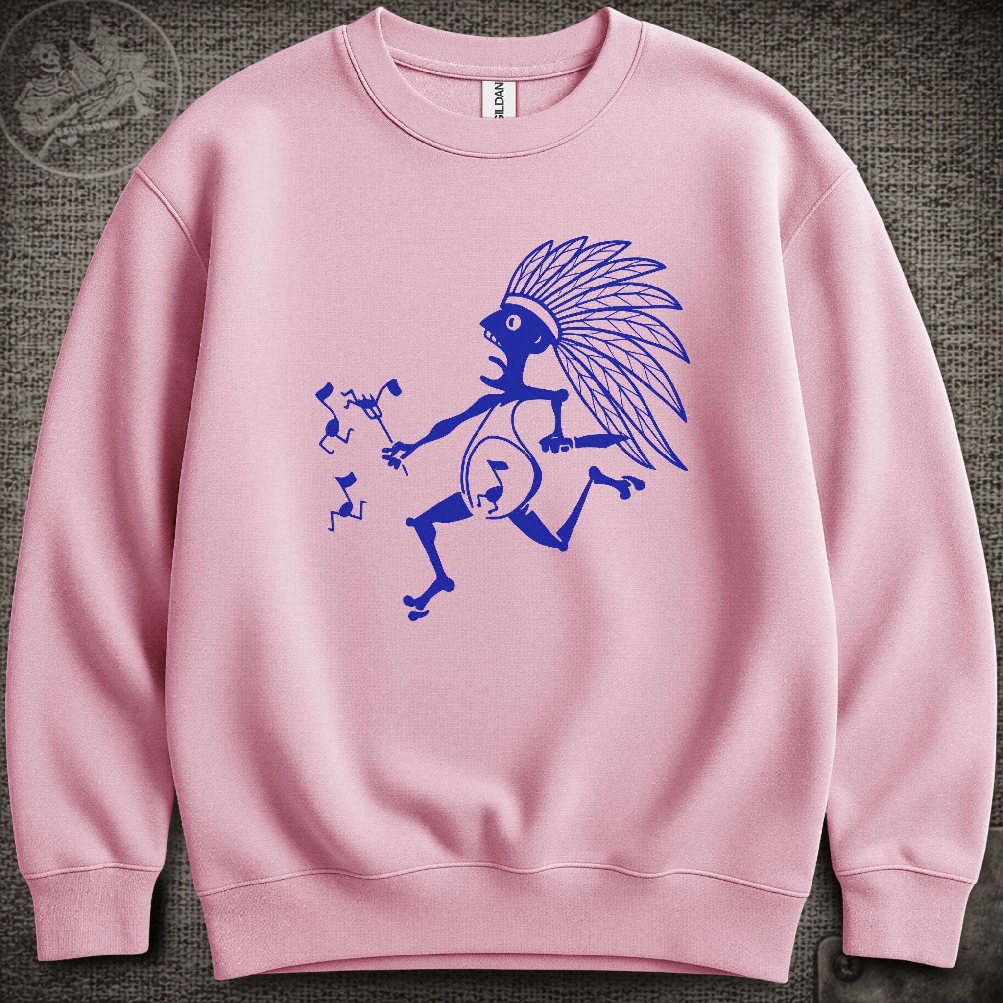 Blue Indian | Widespread Panic Shakedown Lot Style Crewneck Sweatshirt