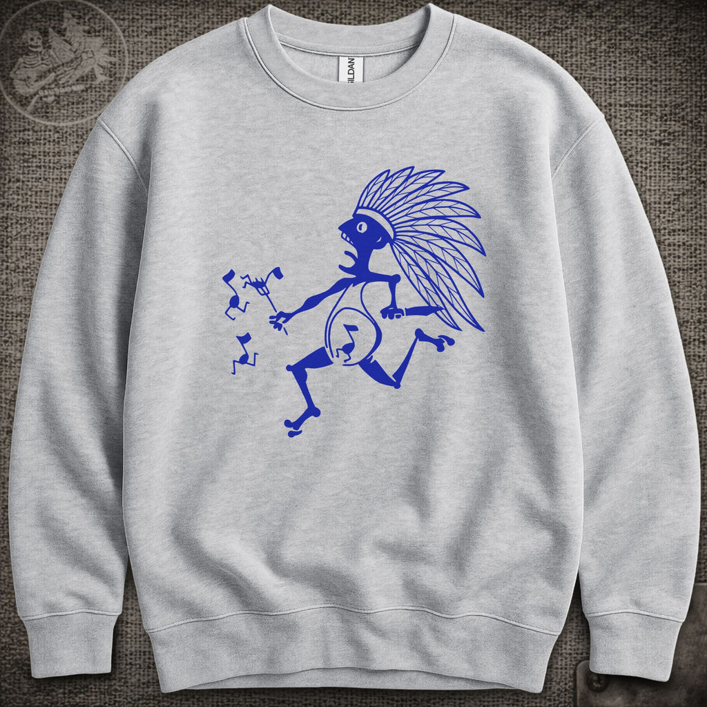 Blue Indian | Widespread Panic Shakedown Lot Style Crewneck Sweatshirt