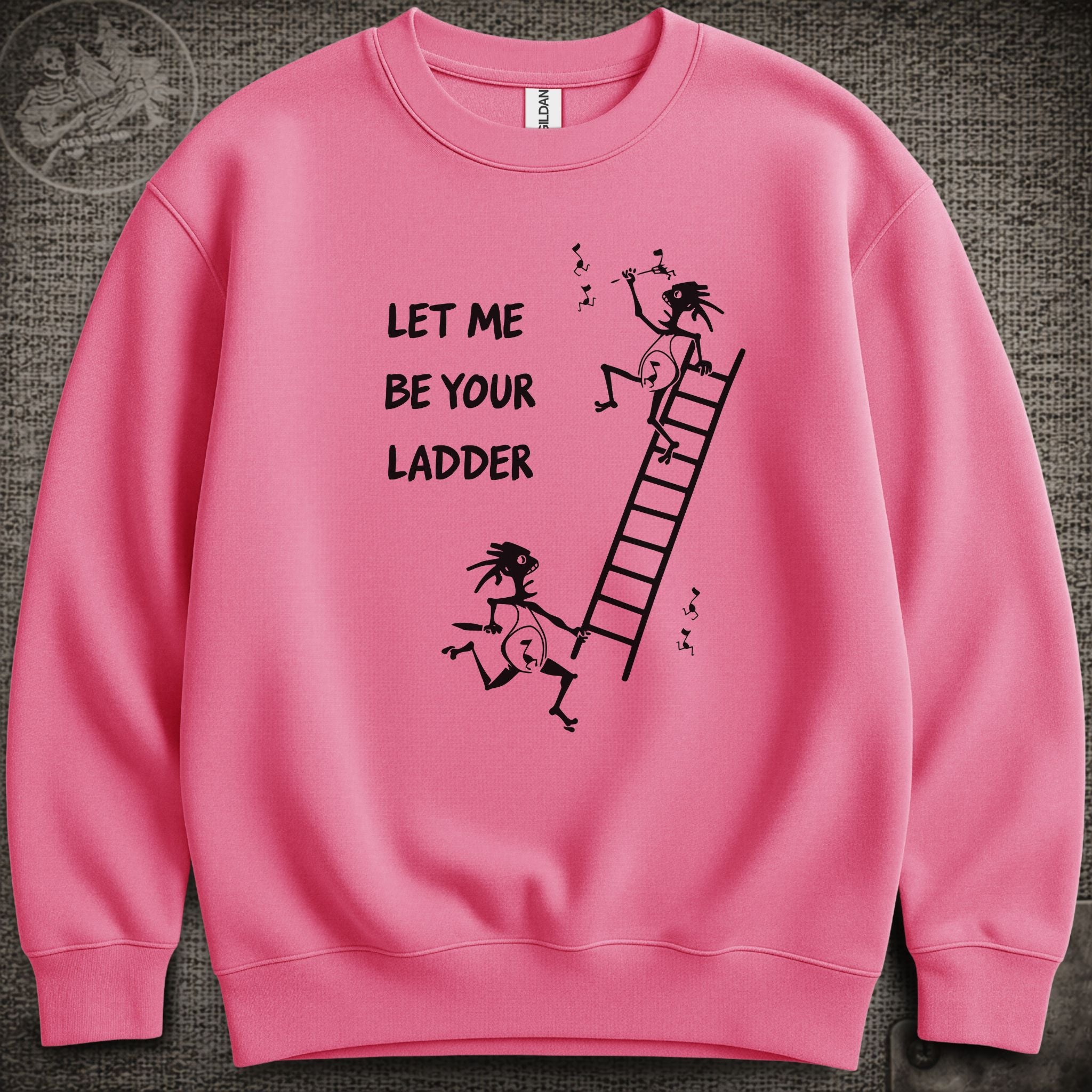 Climb to Safety | Let Me Be Your Ladder | Widespread Panic Shakedown Lot Style Crewneck Sweatshirt