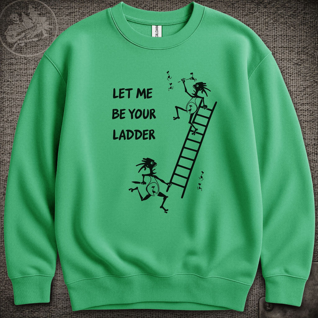Climb to Safety | Let Me Be Your Ladder | Widespread Panic Shakedown Lot Style Crewneck Sweatshirt