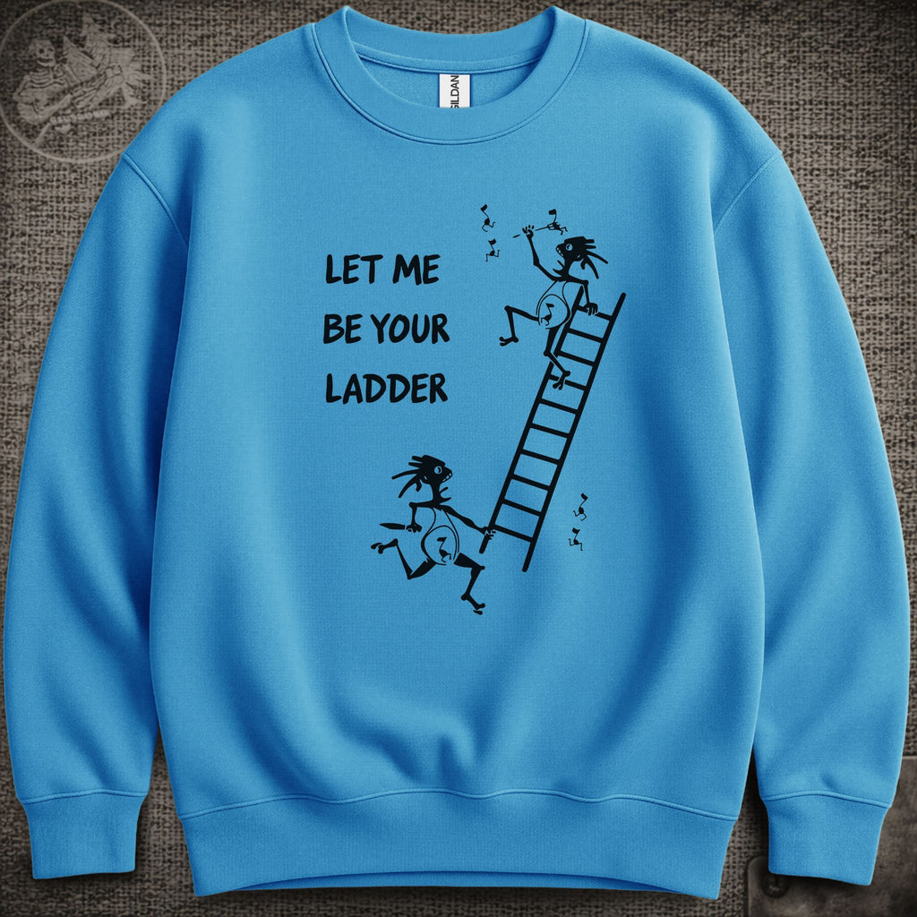 Climb to Safety | Let Me Be Your Ladder | Widespread Panic Shakedown Lot Style Crewneck Sweatshirt