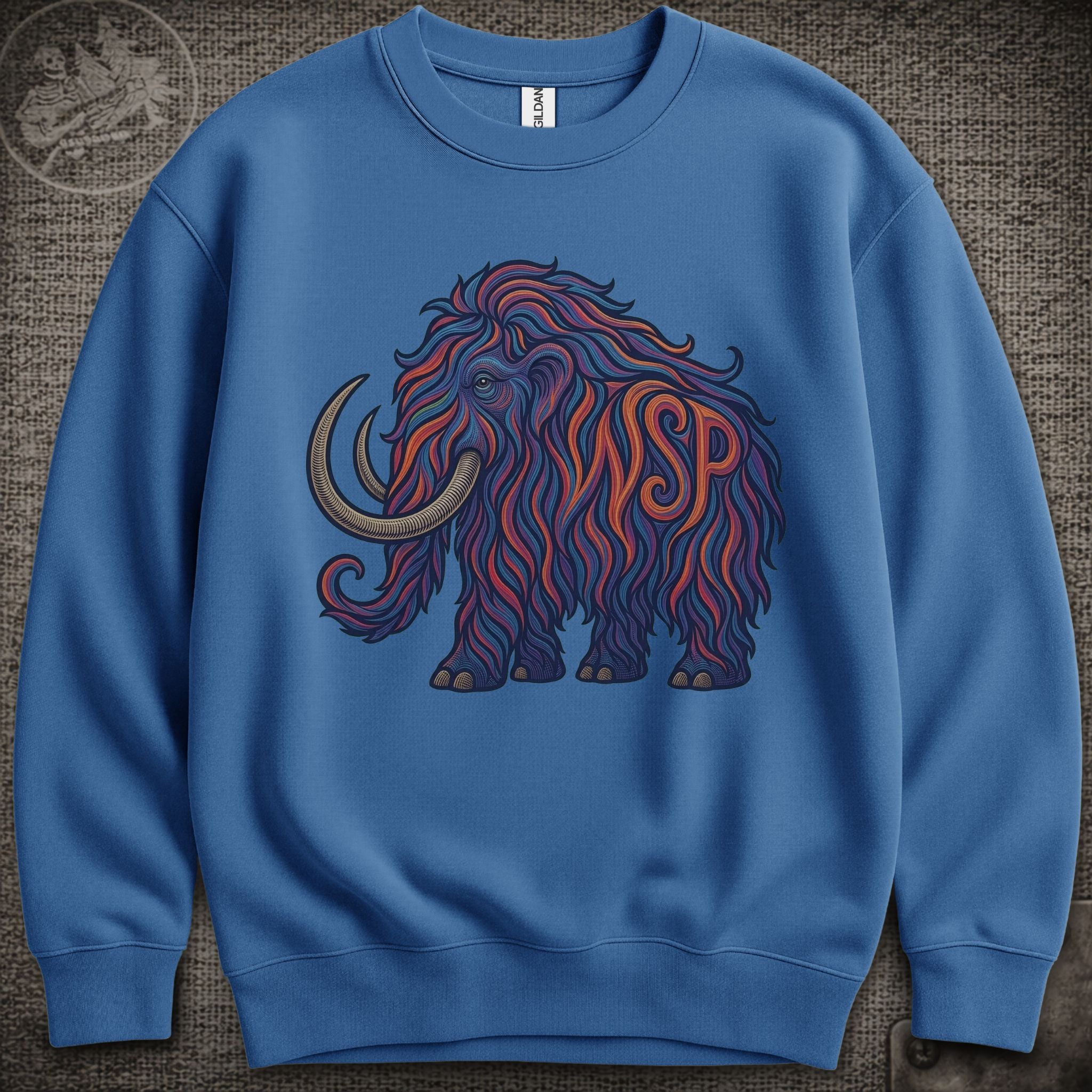 Big Wooly Mammoth | Widespread Panic Shakedown Lot Style Crewneck Sweatshirt