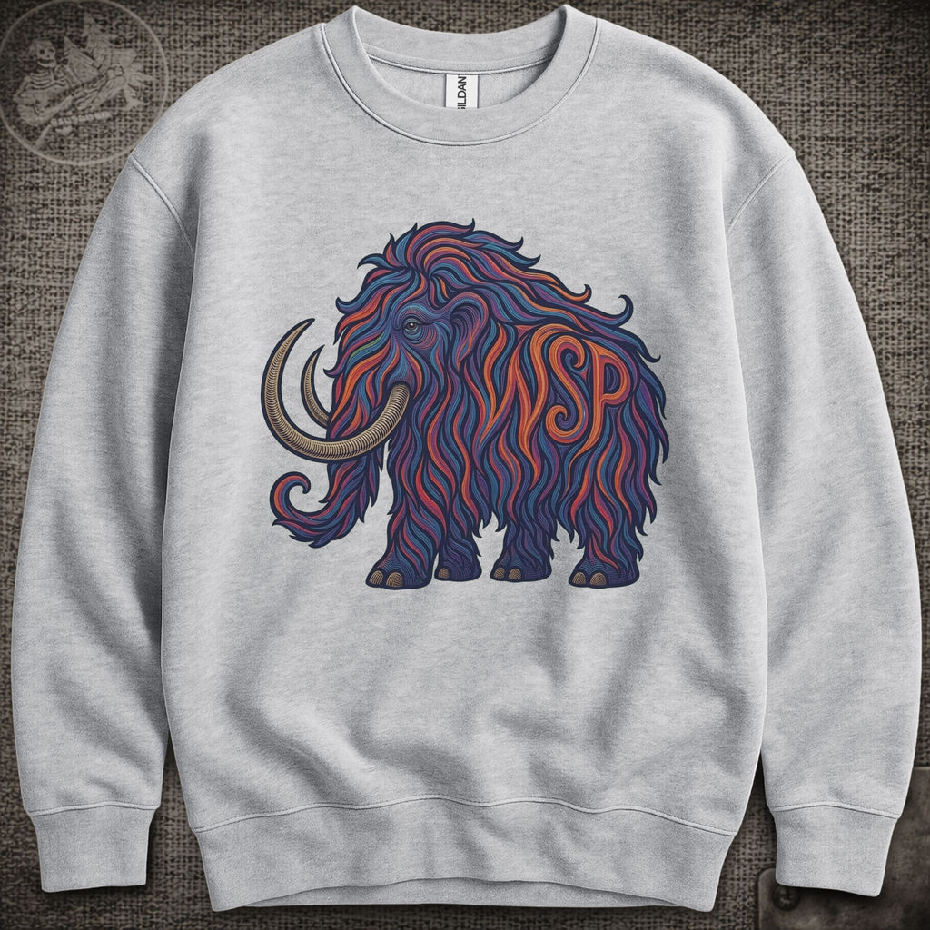 Big Wooly Mammoth | Widespread Panic Shakedown Lot Style Crewneck Sweatshirt