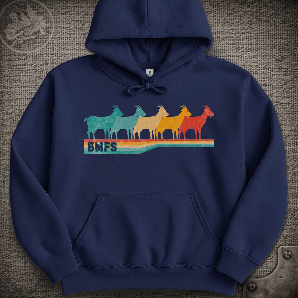 BMFS Retro Goats | Billy Strings Shakedown Lot Style Hoodie