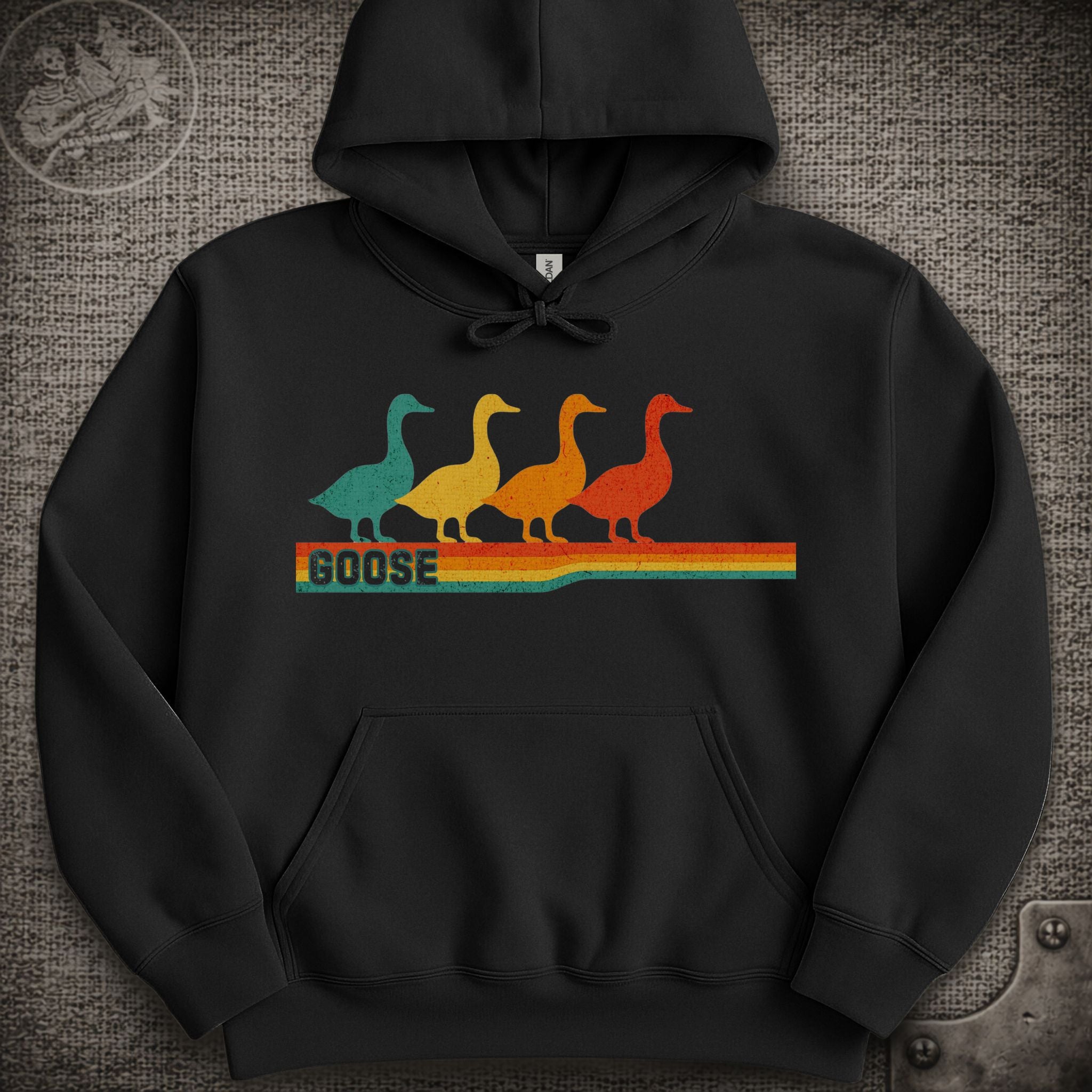 Retro Geese | Goose Shakedown Lot Style Hoodie