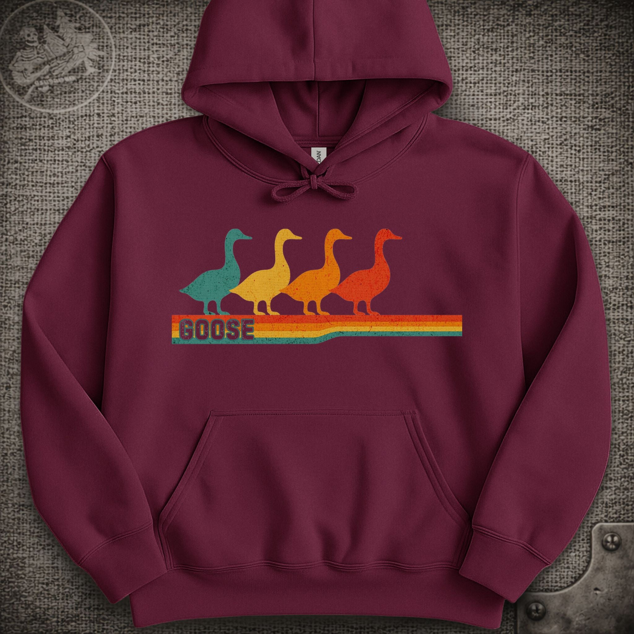 Retro Geese | Goose Shakedown Lot Style Hoodie