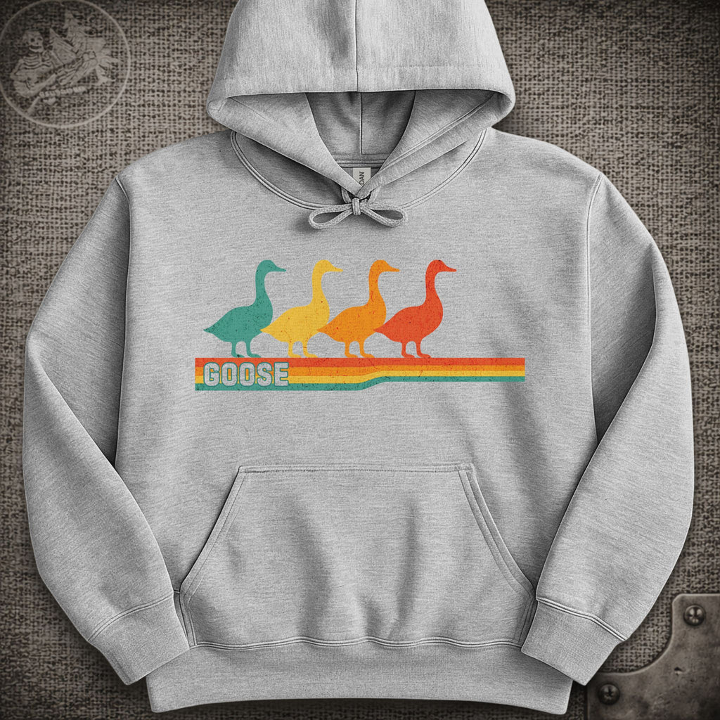 Retro Geese | Goose Shakedown Lot Style Hoodie