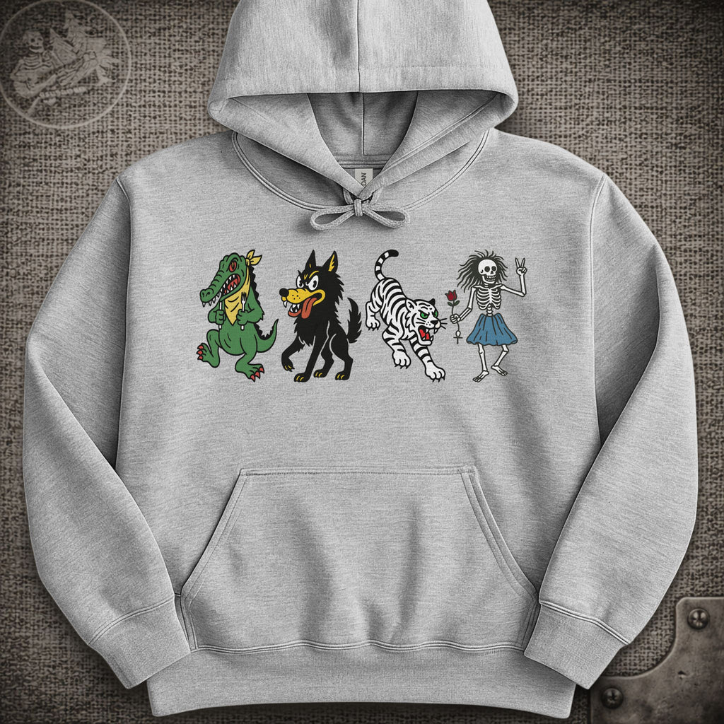 Jerry Garcia's Guitars | JGB & Grateful Dead Shakedown Lot Style Hoodie