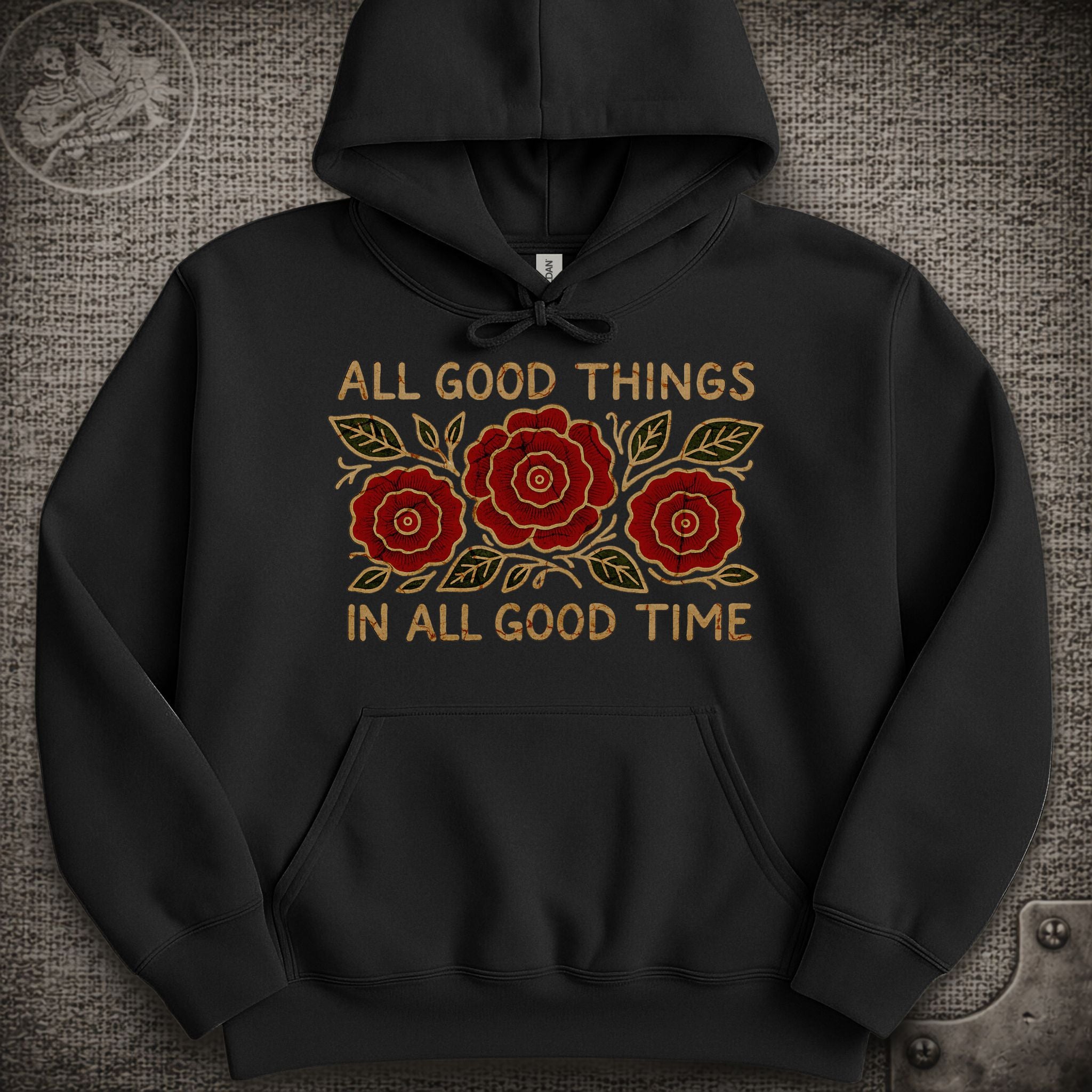 Run for the Roses | Jerry Garcia Band Shakedown Lot Style Hoodie
