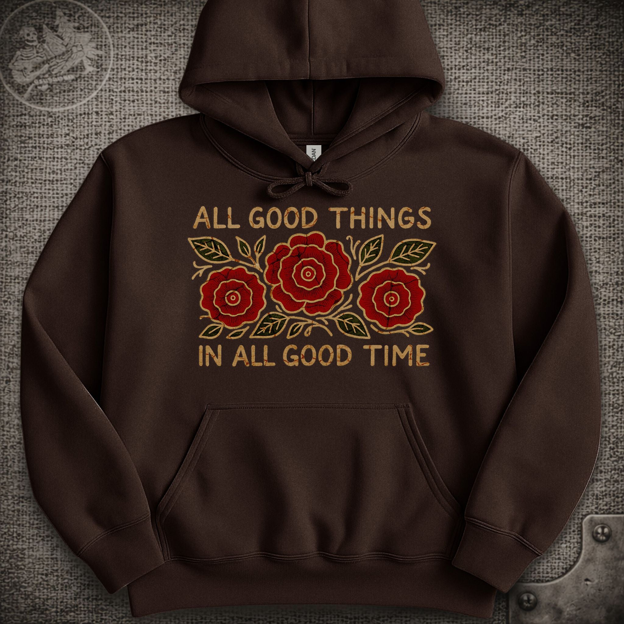 Run for the Roses | Jerry Garcia Band Shakedown Lot Style Hoodie