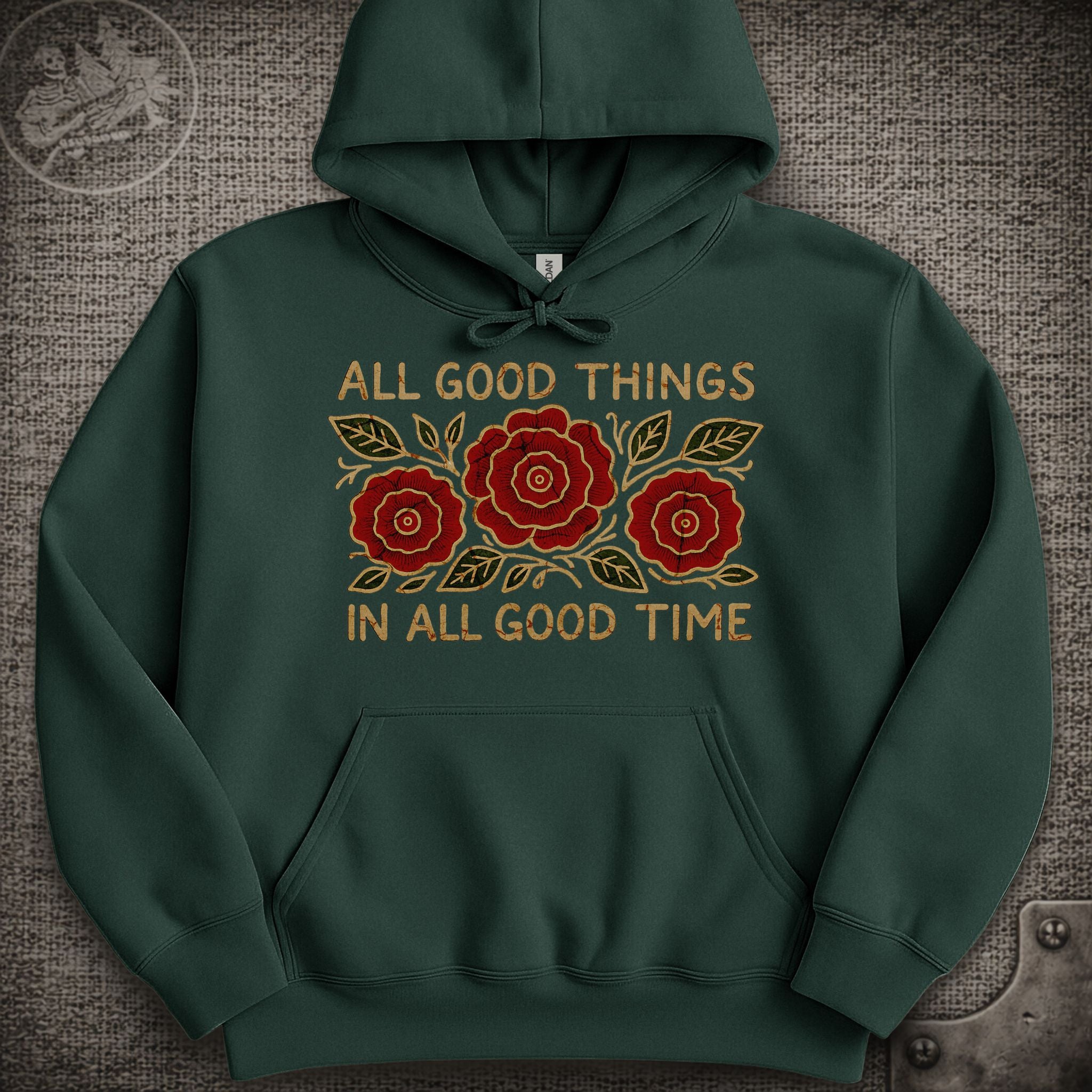 Run for the Roses | Jerry Garcia Band Shakedown Lot Style Hoodie