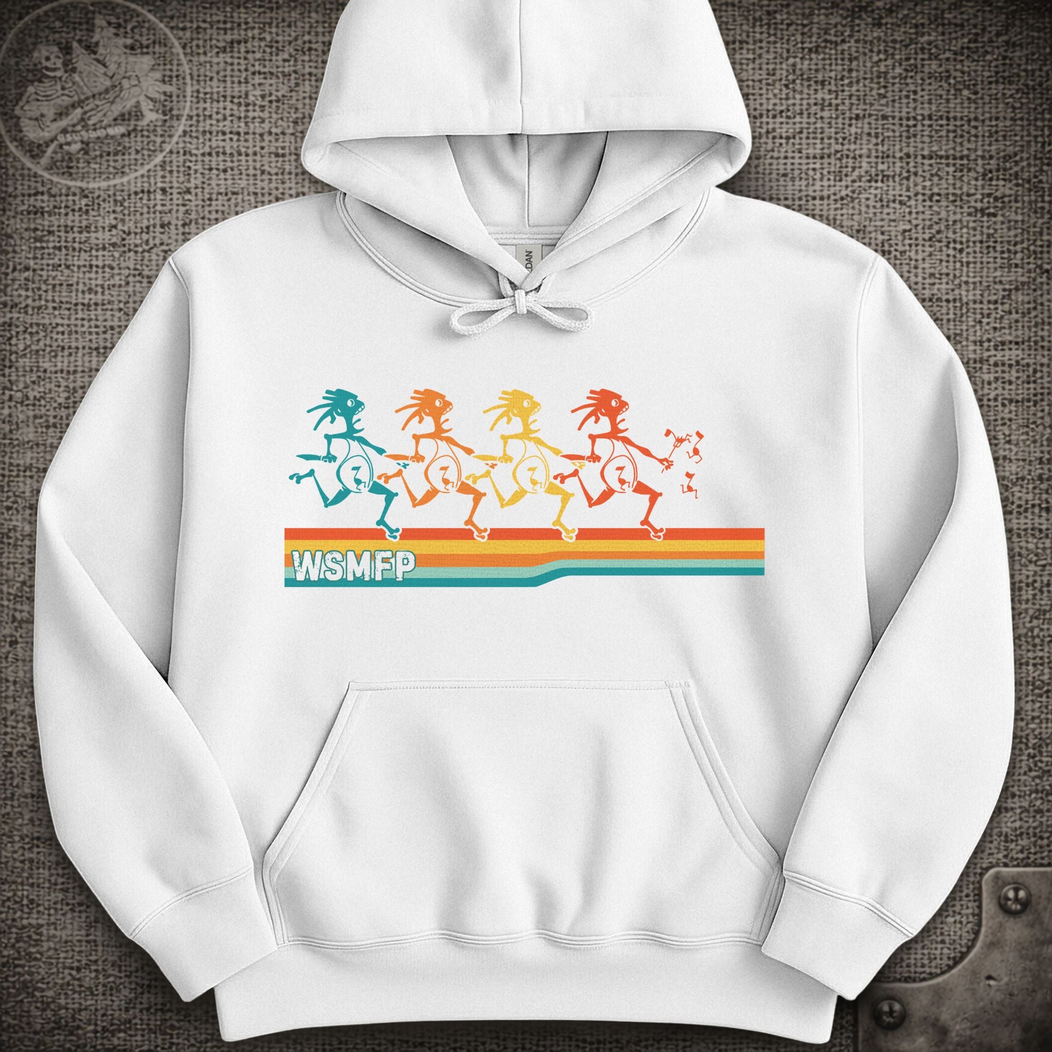 Retro Note Eaters | Widespread Panic Shakedown Lot Style Hoodie
