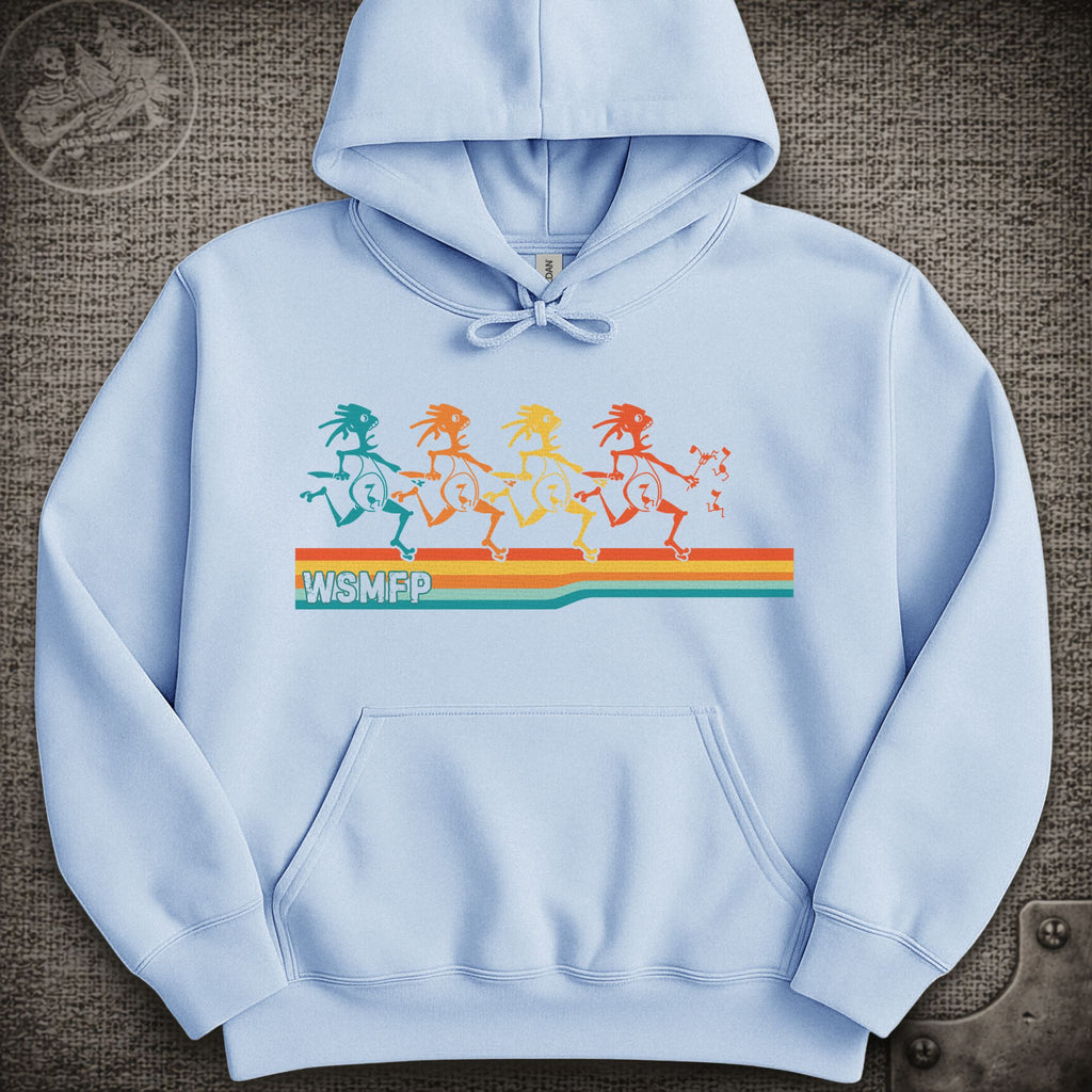 Retro Note Eaters | Widespread Panic Shakedown Lot Style Hoodie