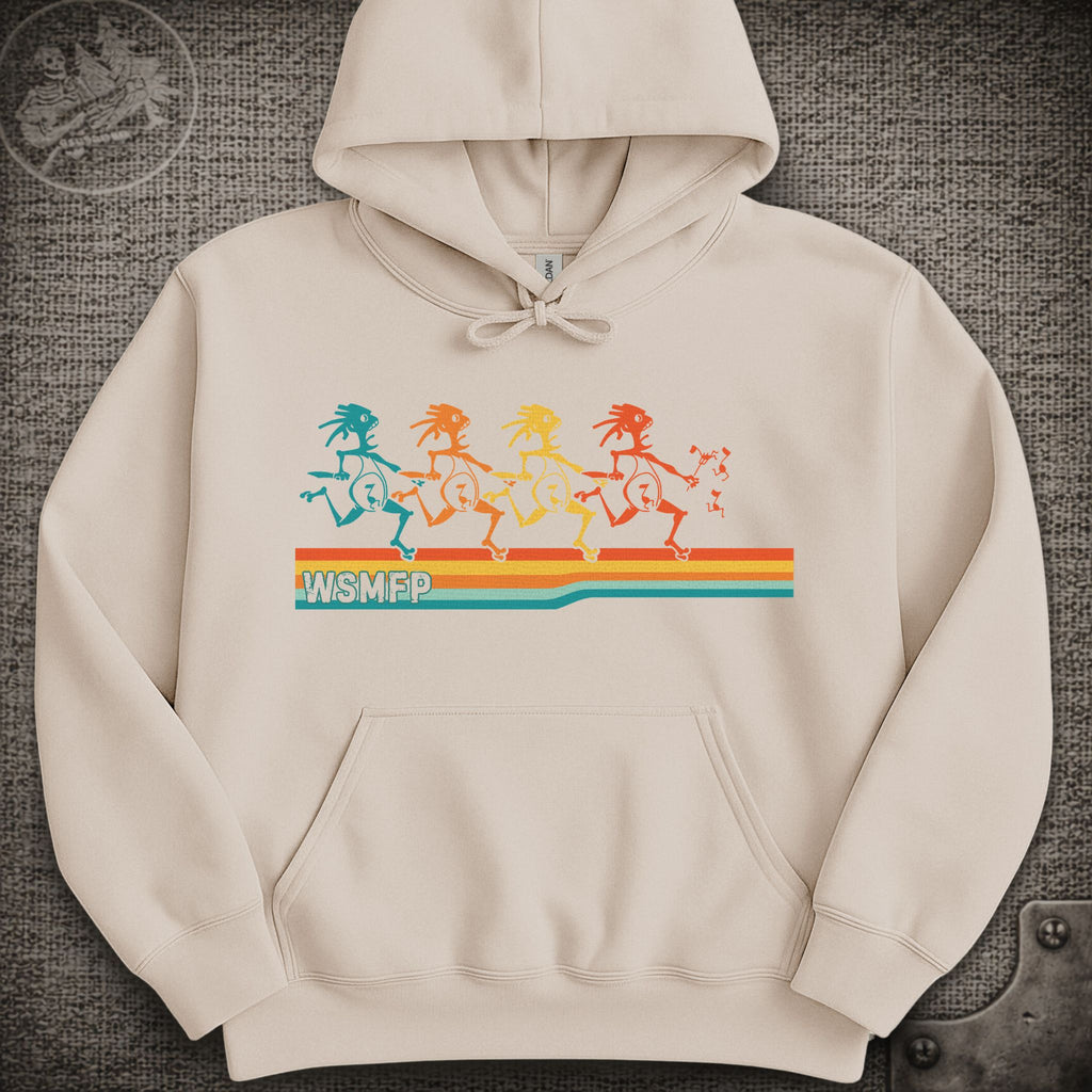 Retro Note Eaters | Widespread Panic Shakedown Lot Style Hoodie