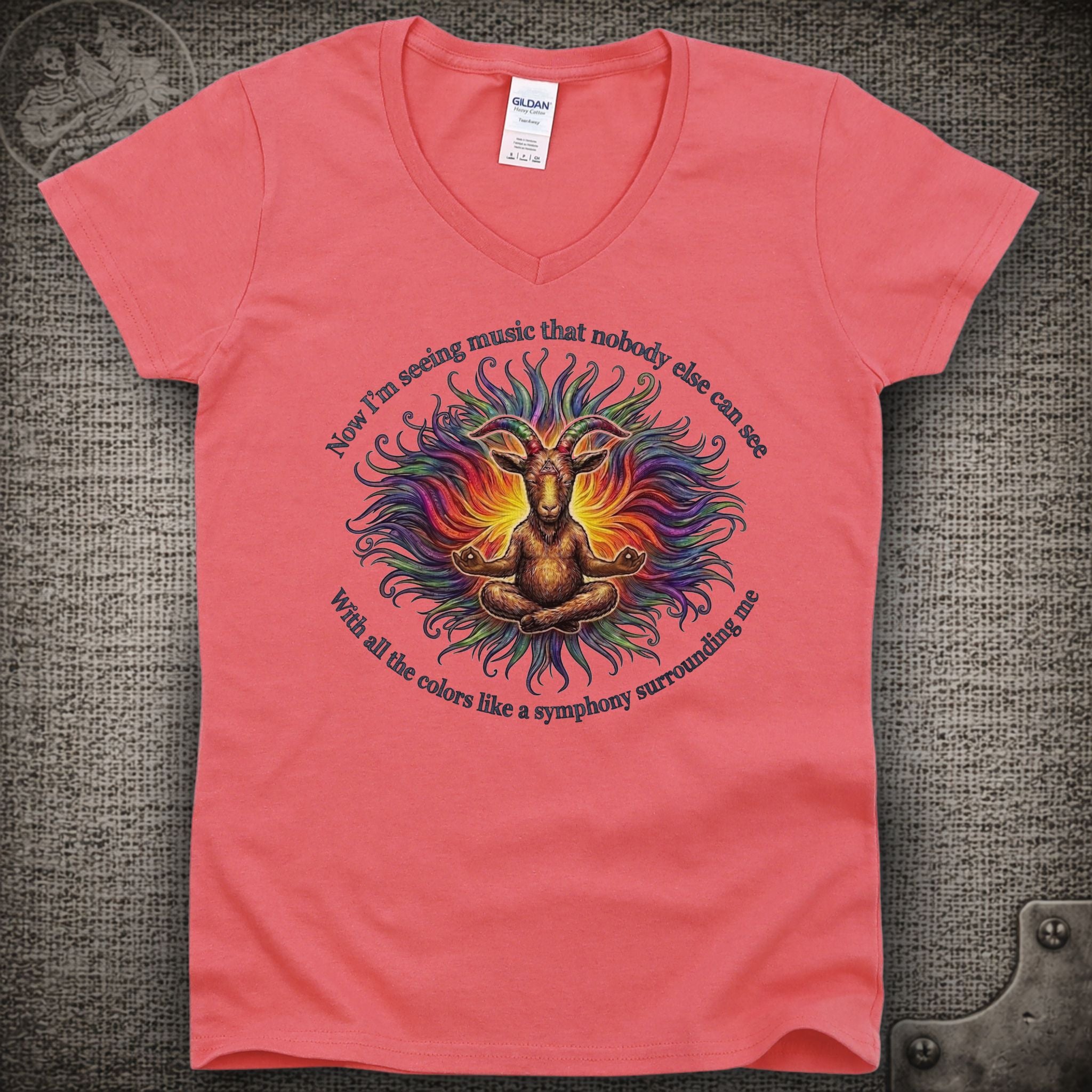 Heartbeat of America | Billy Strings Shakedown Lot Style Ladies V-Neck Tee