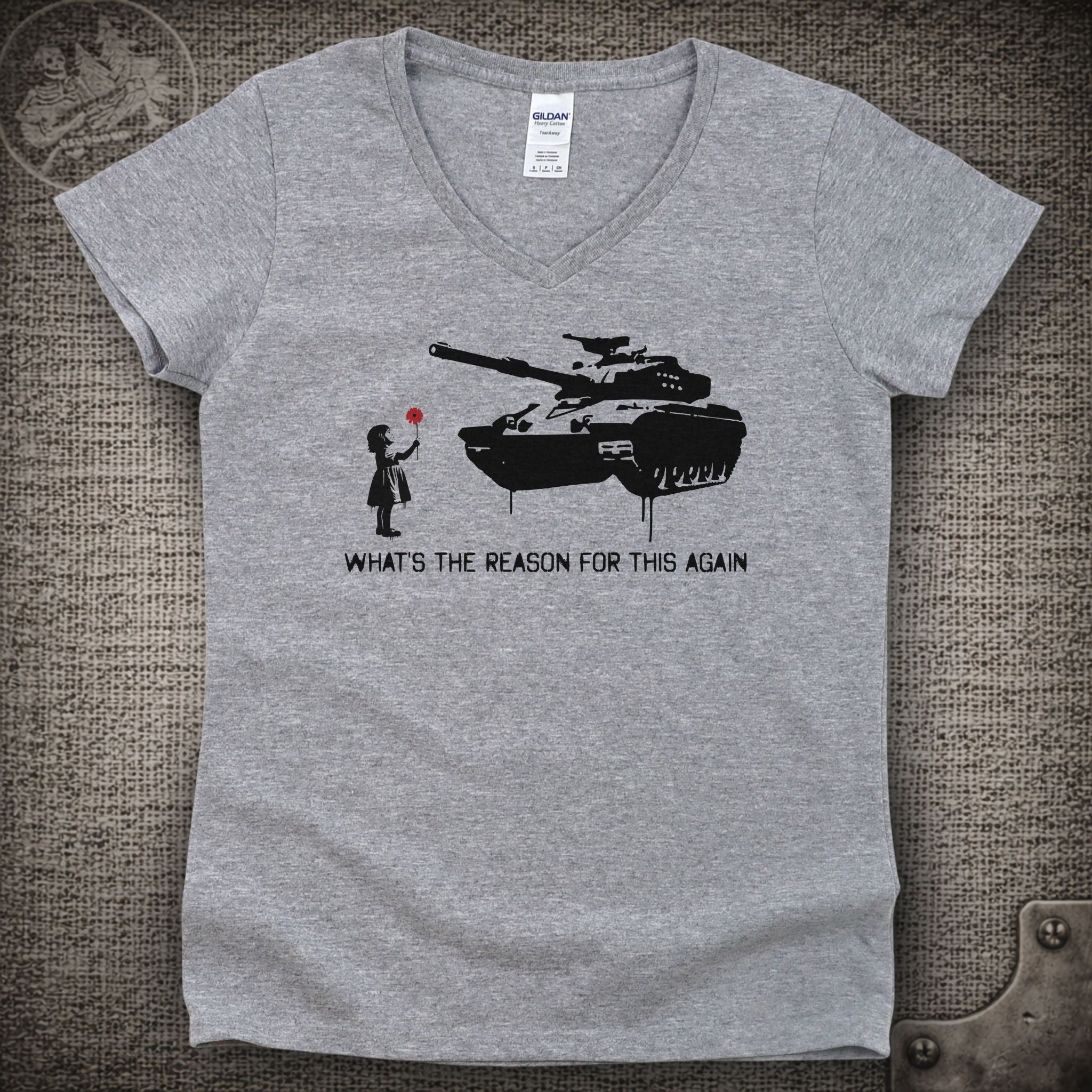 Wargasm | Billy Strings Shakedown Lot Style Ladies V-Neck Tee