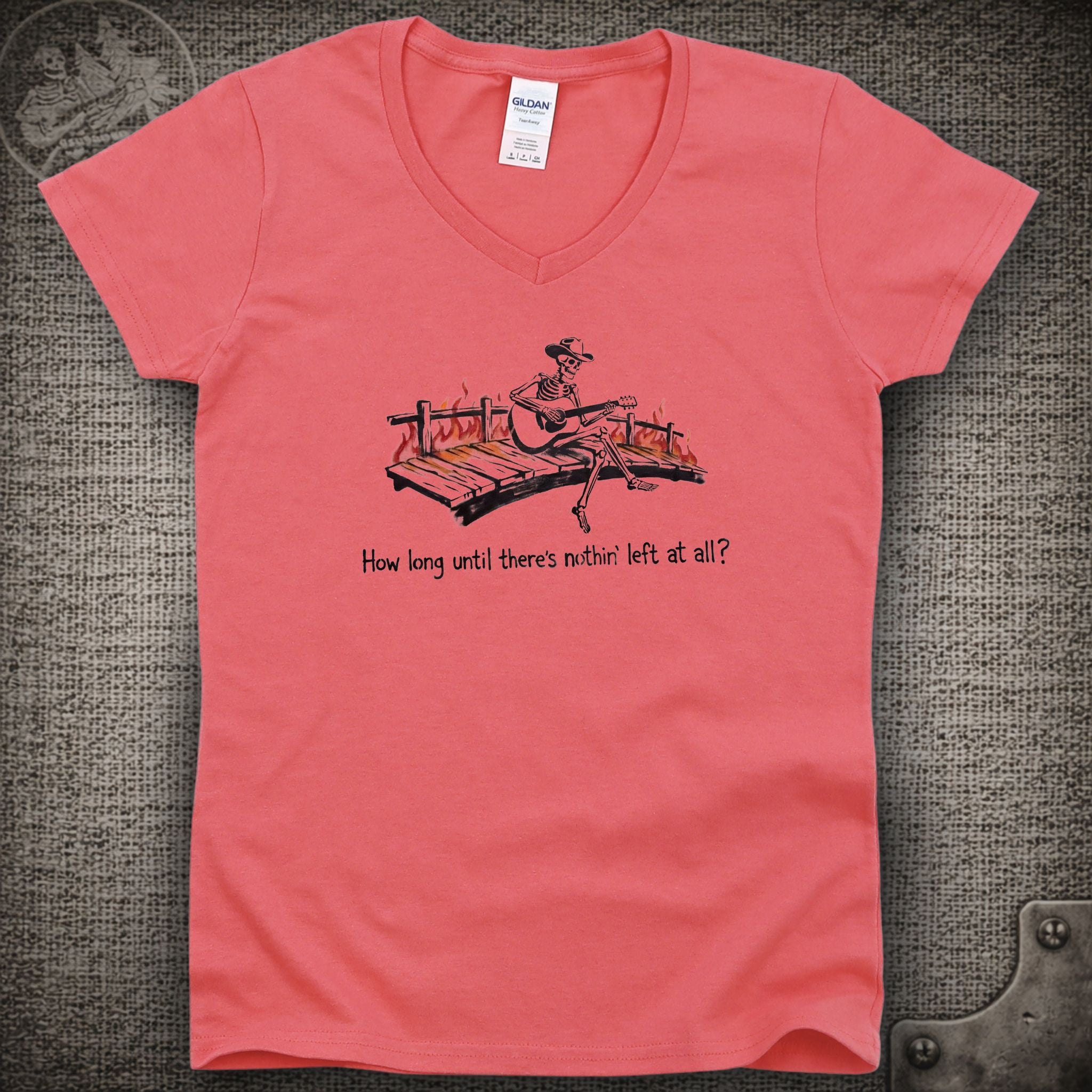 Watch It Fall | Billy Strings Shakedown Lot Style Ladies V-Neck Tee
