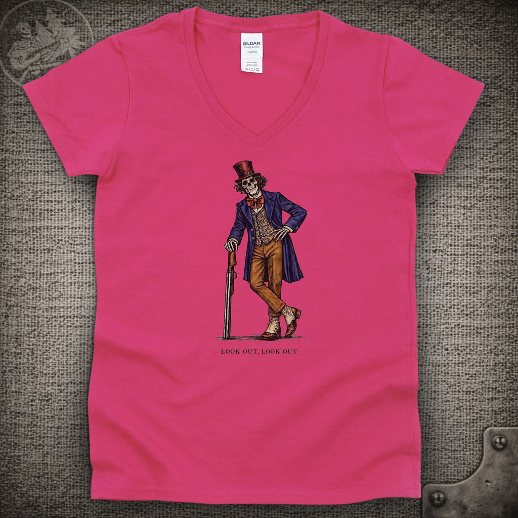Candyman | Grateful Dead Shakedown Lot Style Ladies V-Neck Tee