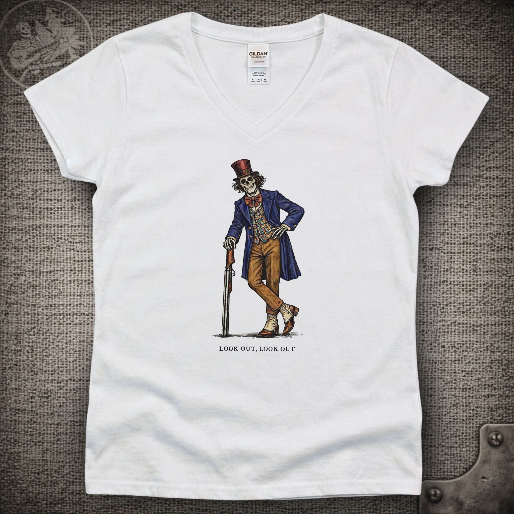 Candyman | Grateful Dead Shakedown Lot Style Ladies V-Neck Tee