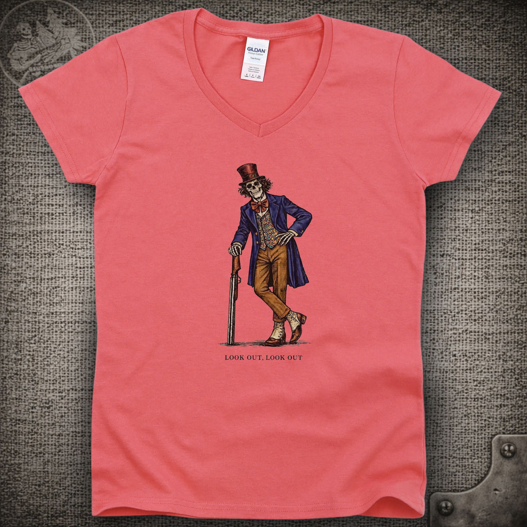 Candyman | Grateful Dead Shakedown Lot Style Ladies V-Neck Tee