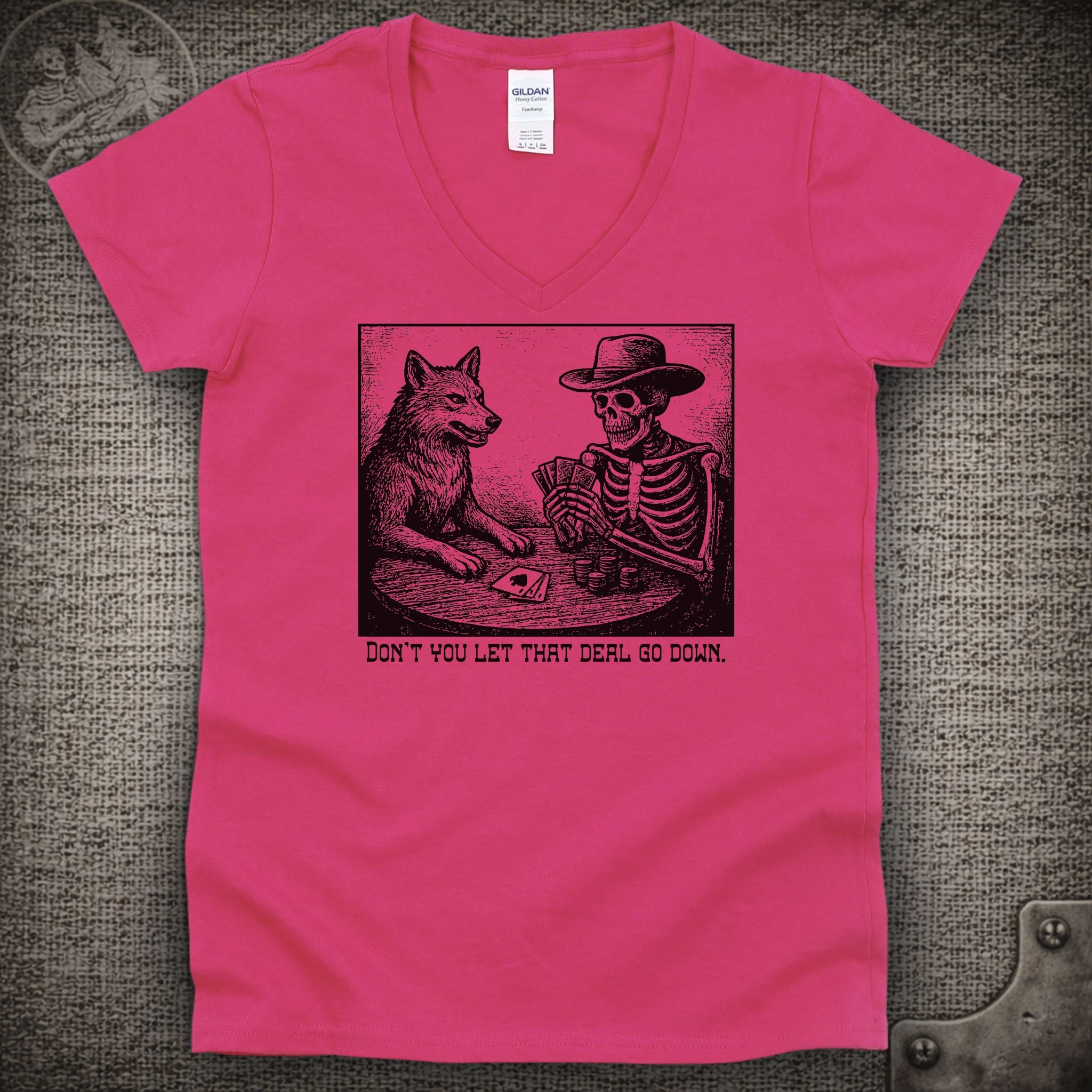 Deal | Grateful Dead Shakedown Lot Style Ladies V-Neck Tee