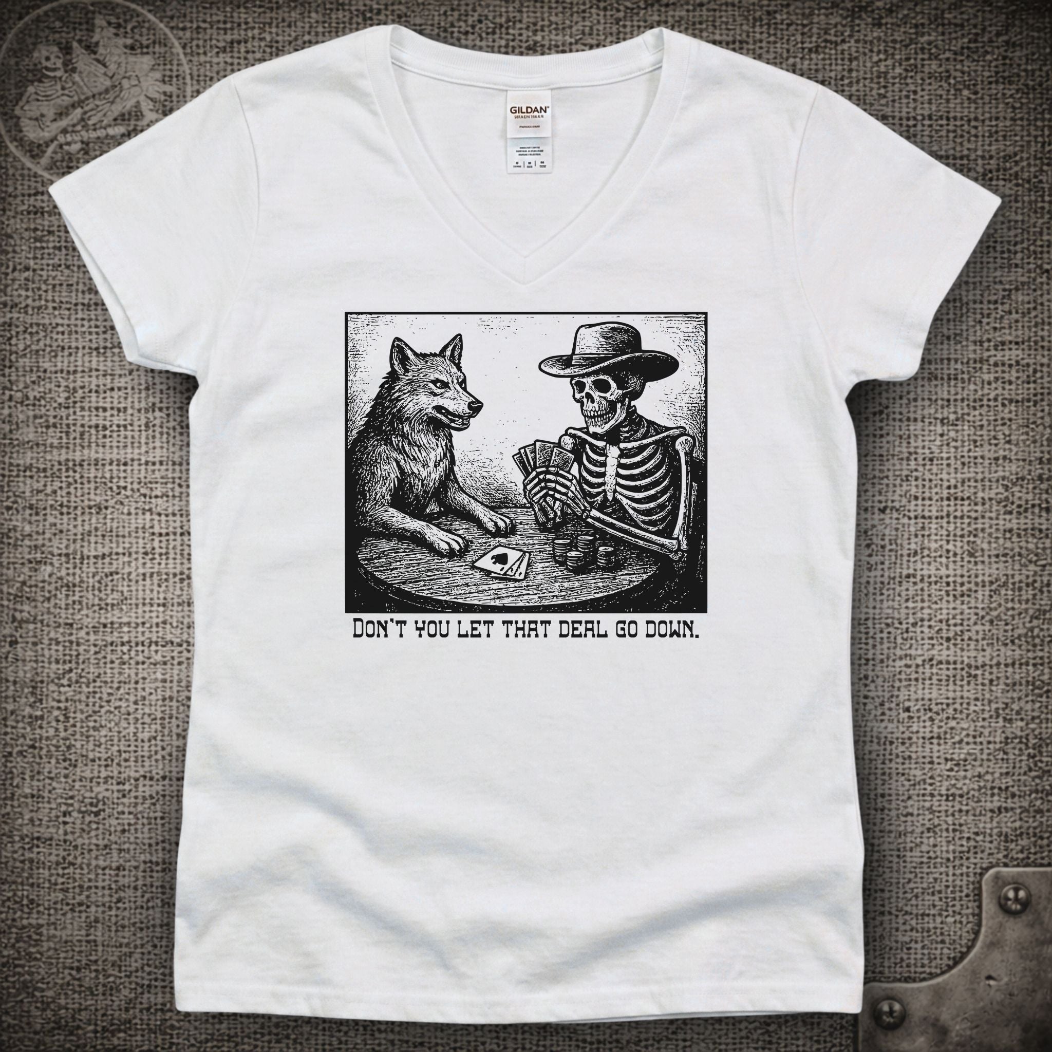 Deal | Grateful Dead Shakedown Lot Style Ladies V-Neck Tee