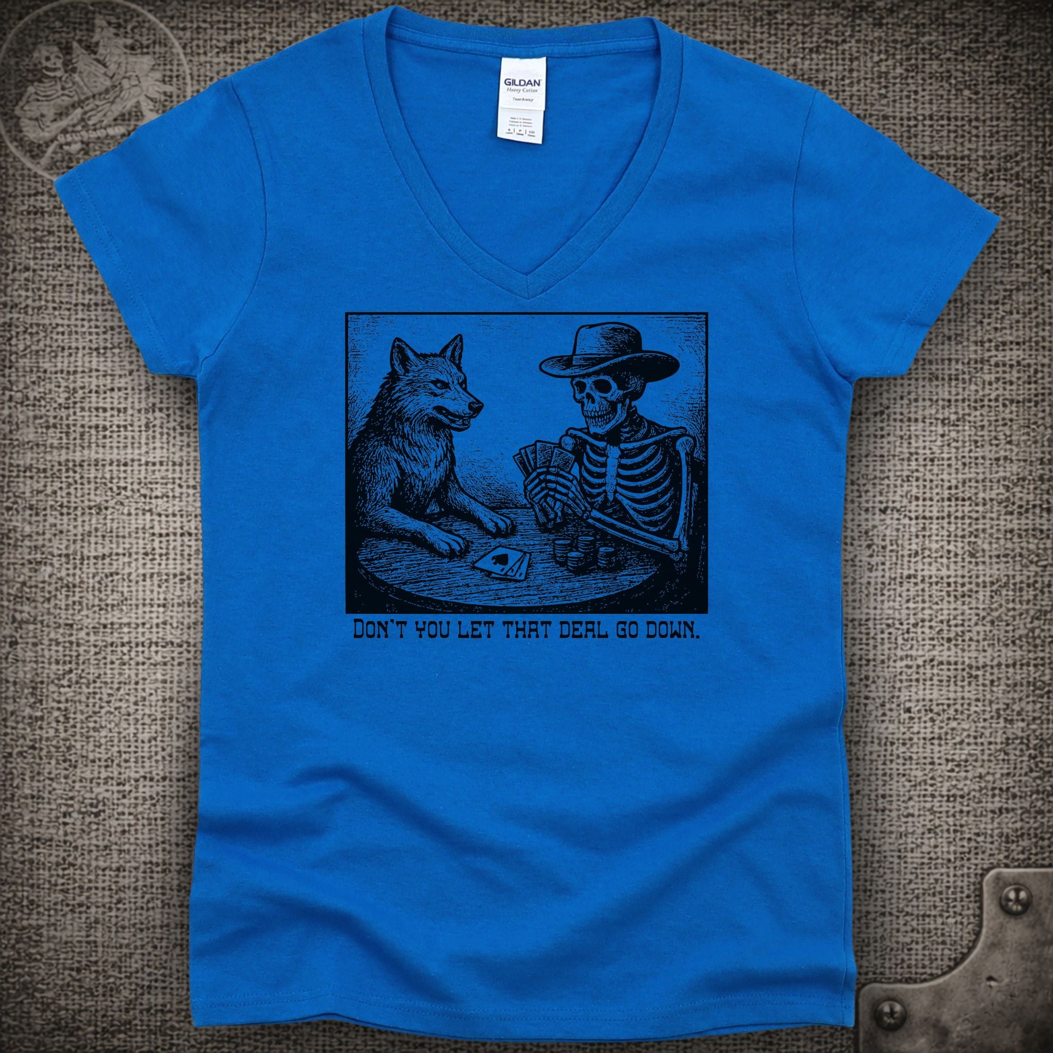 Deal | Grateful Dead Shakedown Lot Style Ladies V-Neck Tee