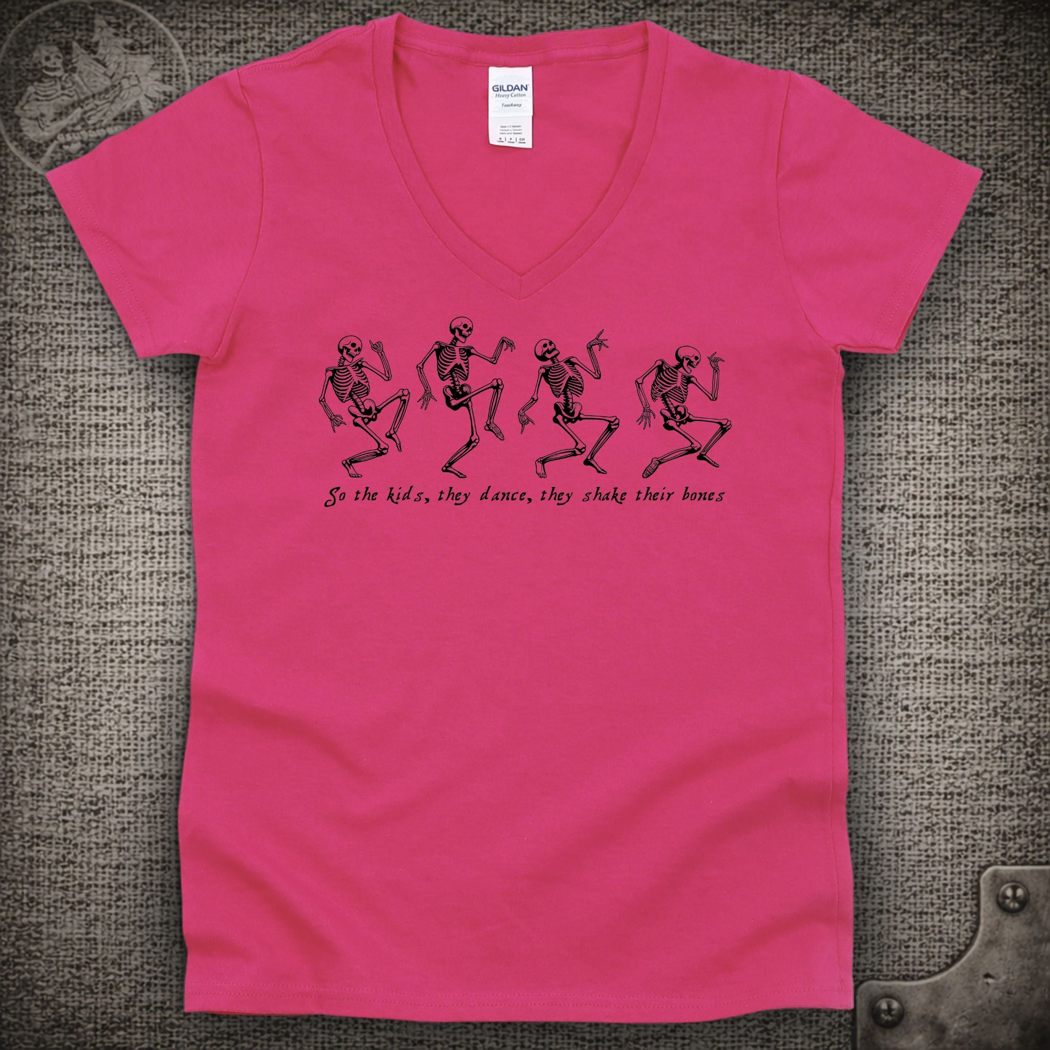 Throwing Stones | Grateful Dead Shakedown Lot Style Ladies V-Neck Tee