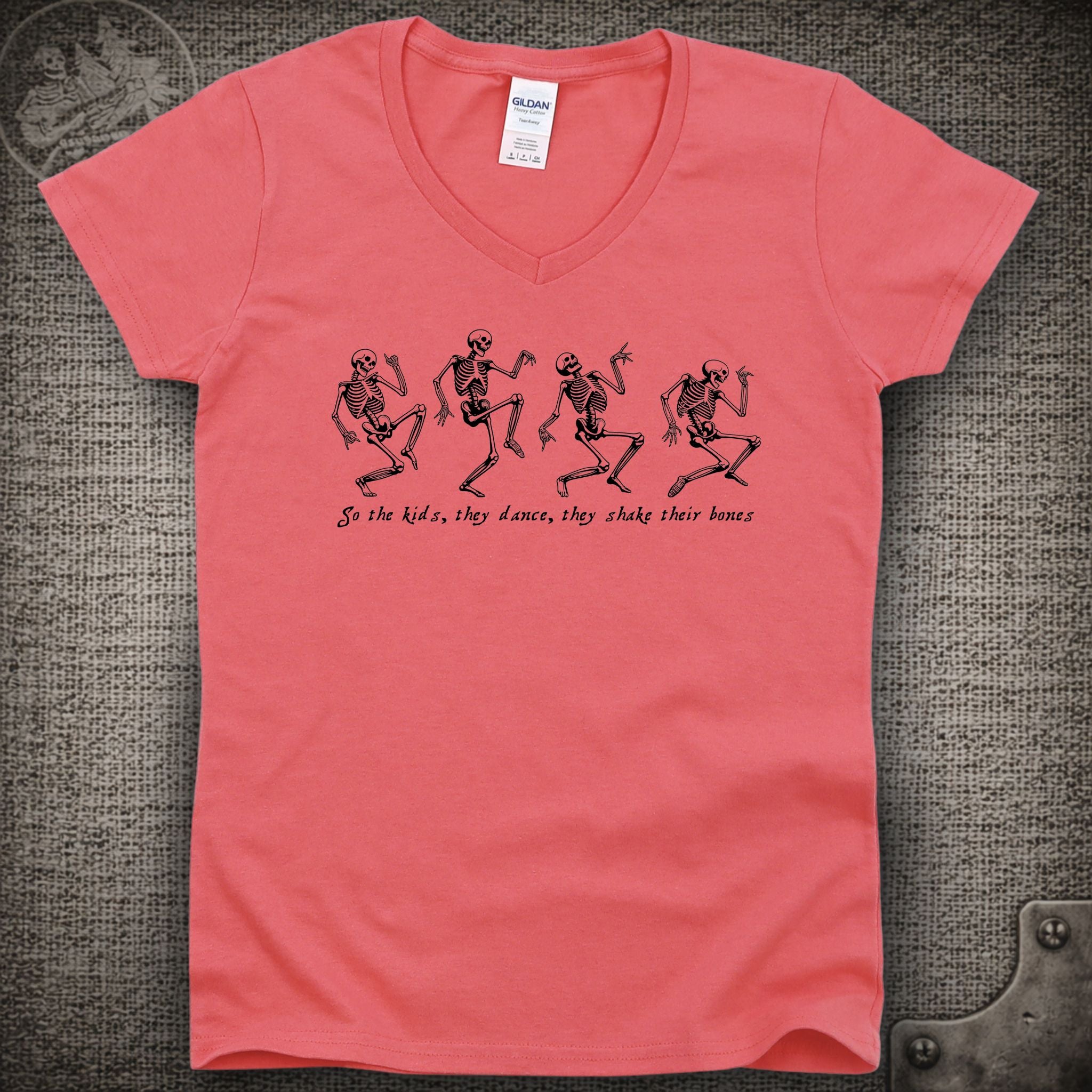 Throwing Stones | Grateful Dead Shakedown Lot Style Ladies V-Neck Tee