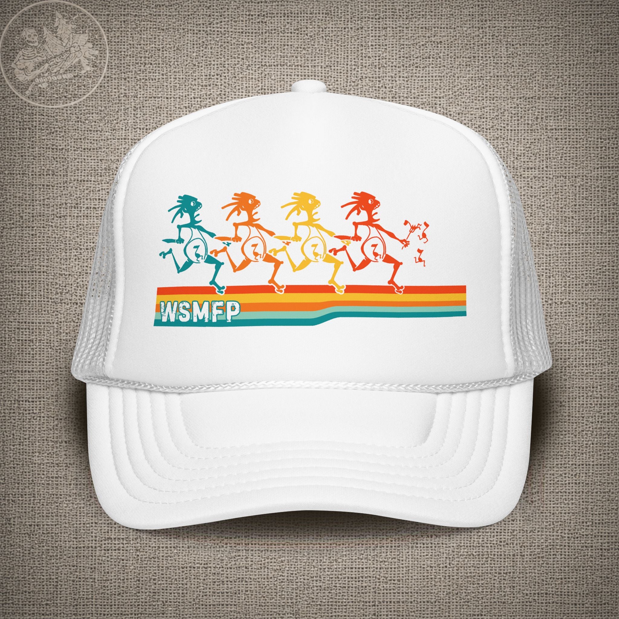 Retro Note Eaters | Widespread Panic Shakedown Lot Style Trucker Hat