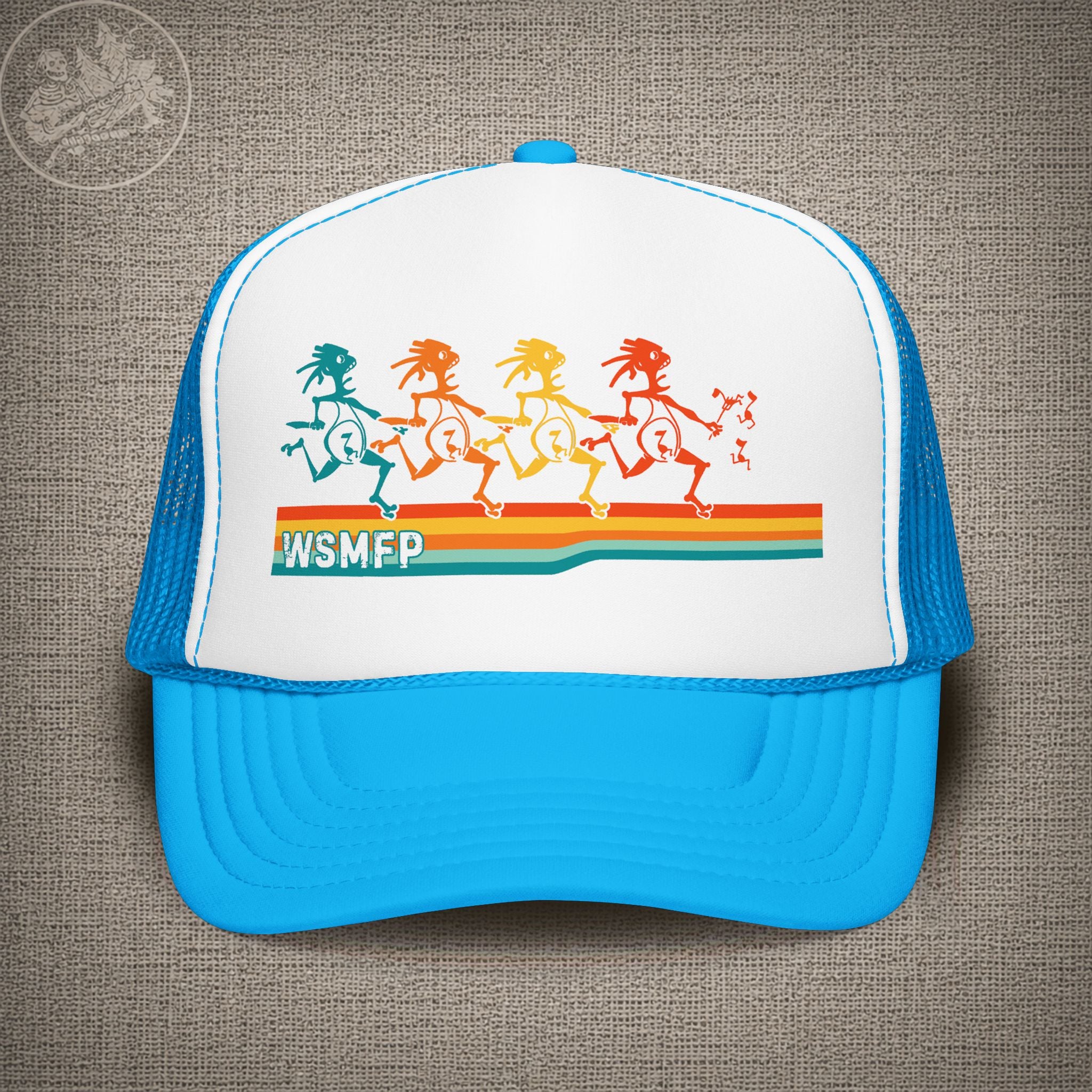 Retro Note Eaters | Widespread Panic Shakedown Lot Style Trucker Hat