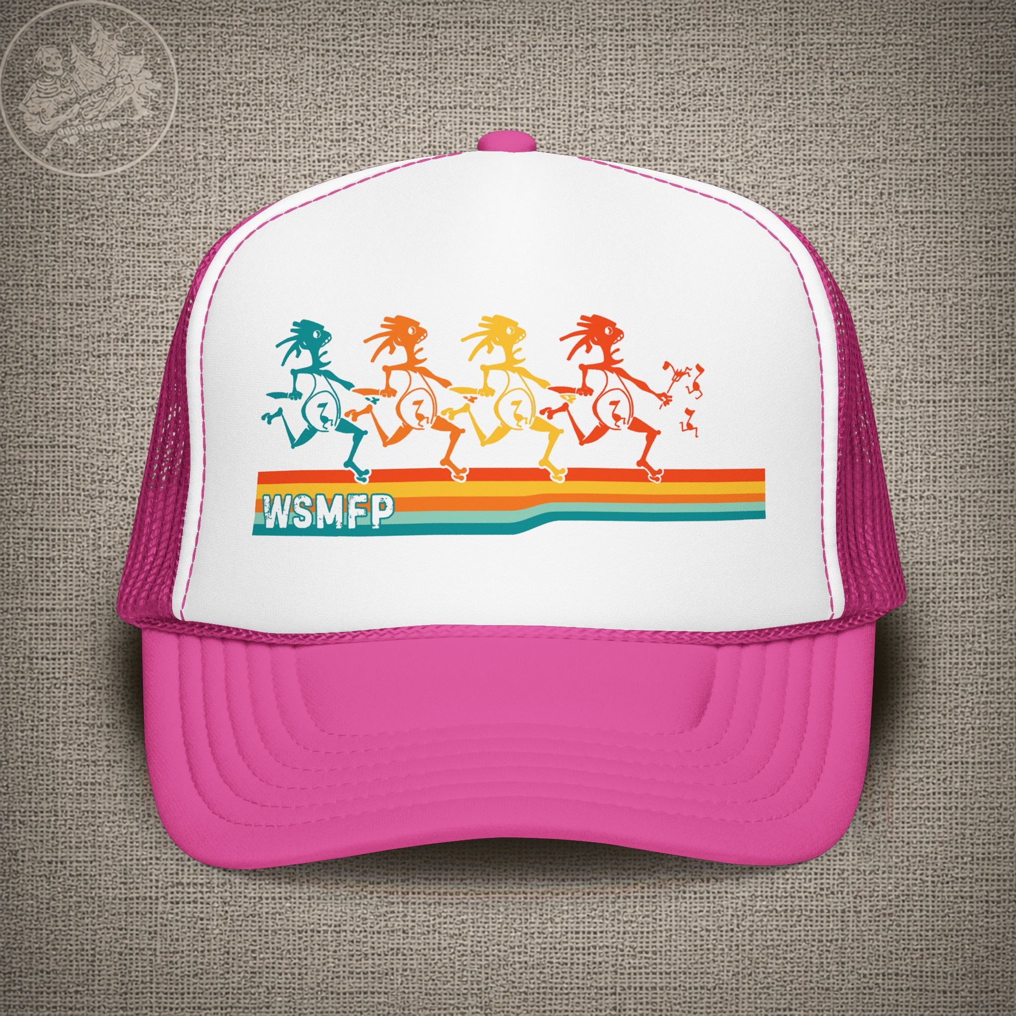 Retro Note Eaters | Widespread Panic Shakedown Lot Style Trucker Hat