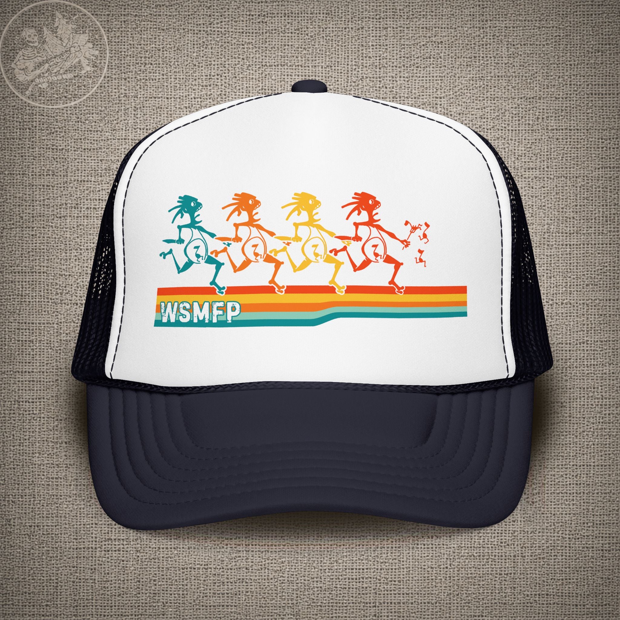Retro Note Eaters | Widespread Panic Shakedown Lot Style Trucker Hat
